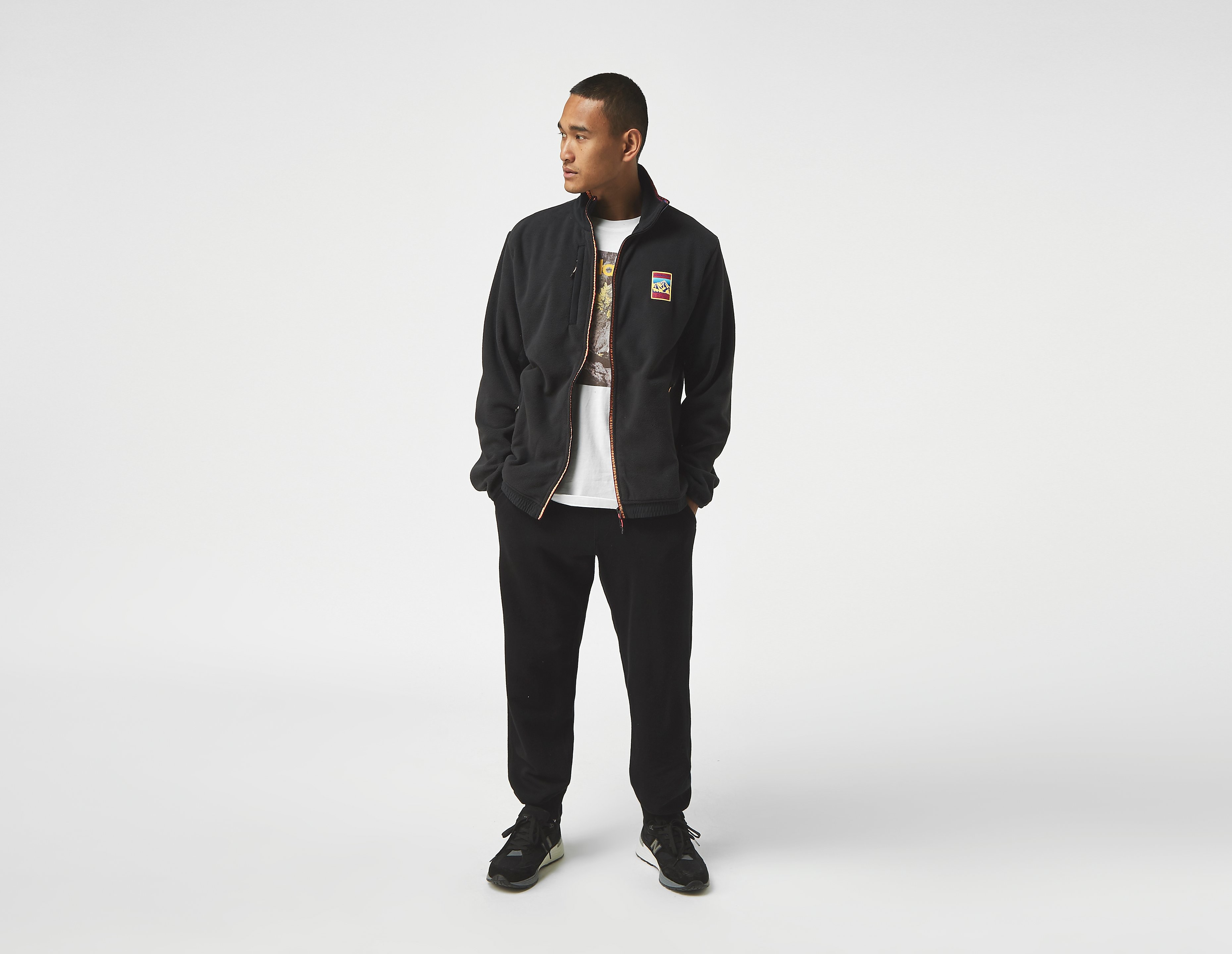 adidas Adiplore Fleece Track Top, noir