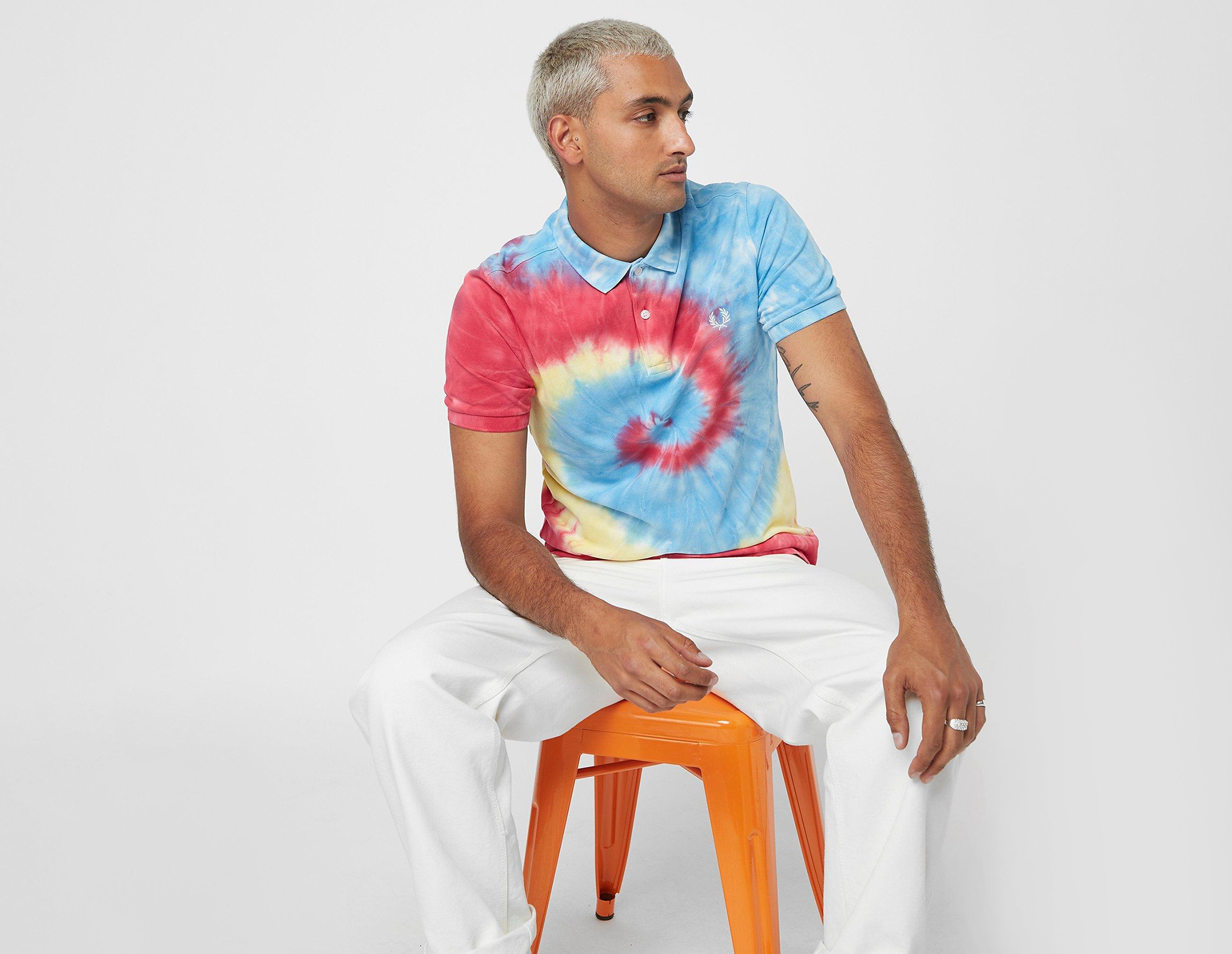 Fred Perry x size? Polo 'Kaleidoscope', multicolore
