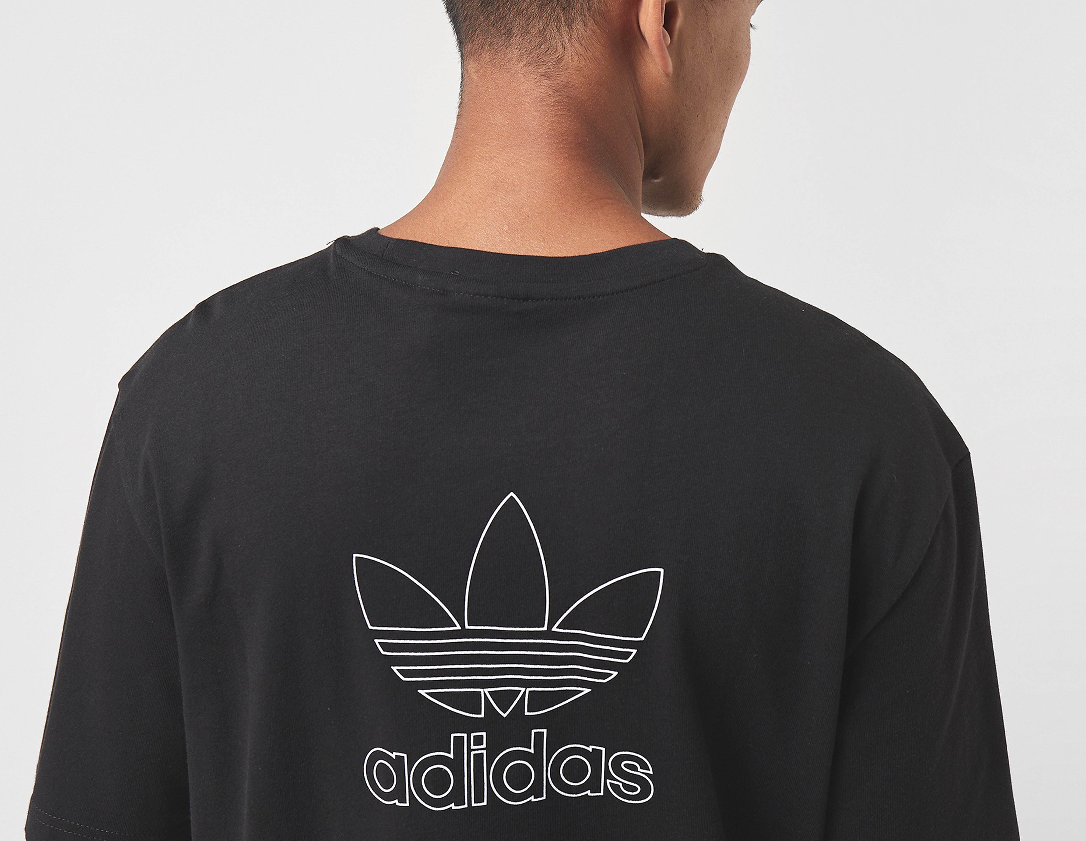 adidas Originals Trefoil Boxy T-Shirt, nero