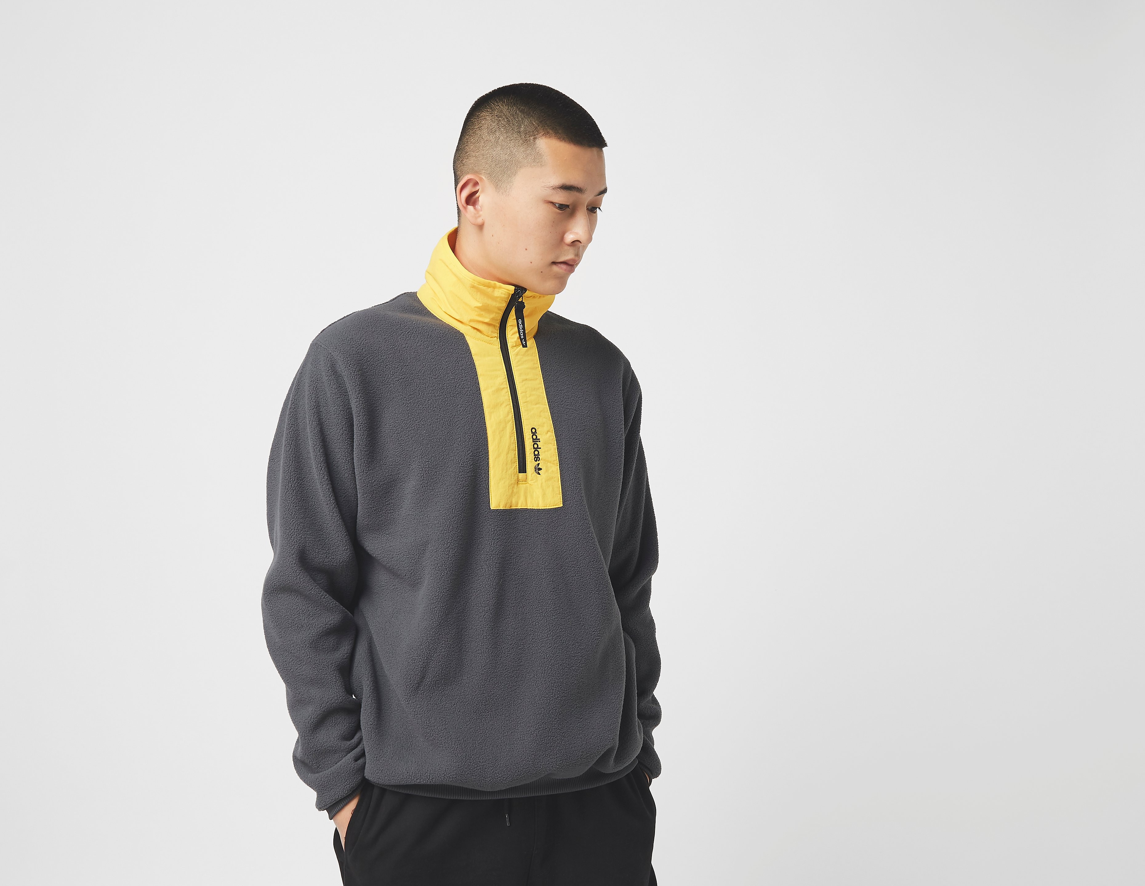 adidas Originals Adventure Block Fleece, grigio