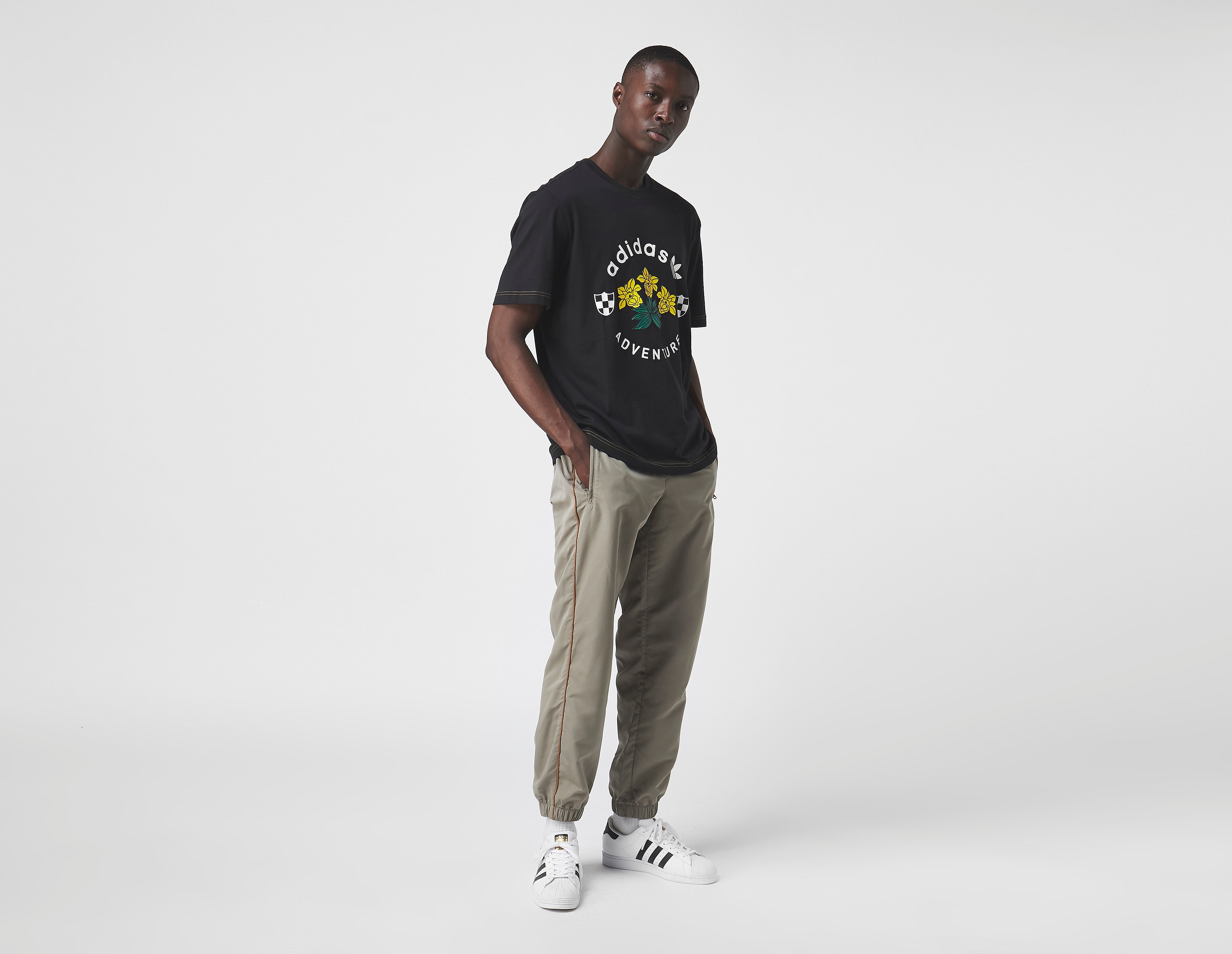 adidas Originals Maglietta Adventure Graphic, nero