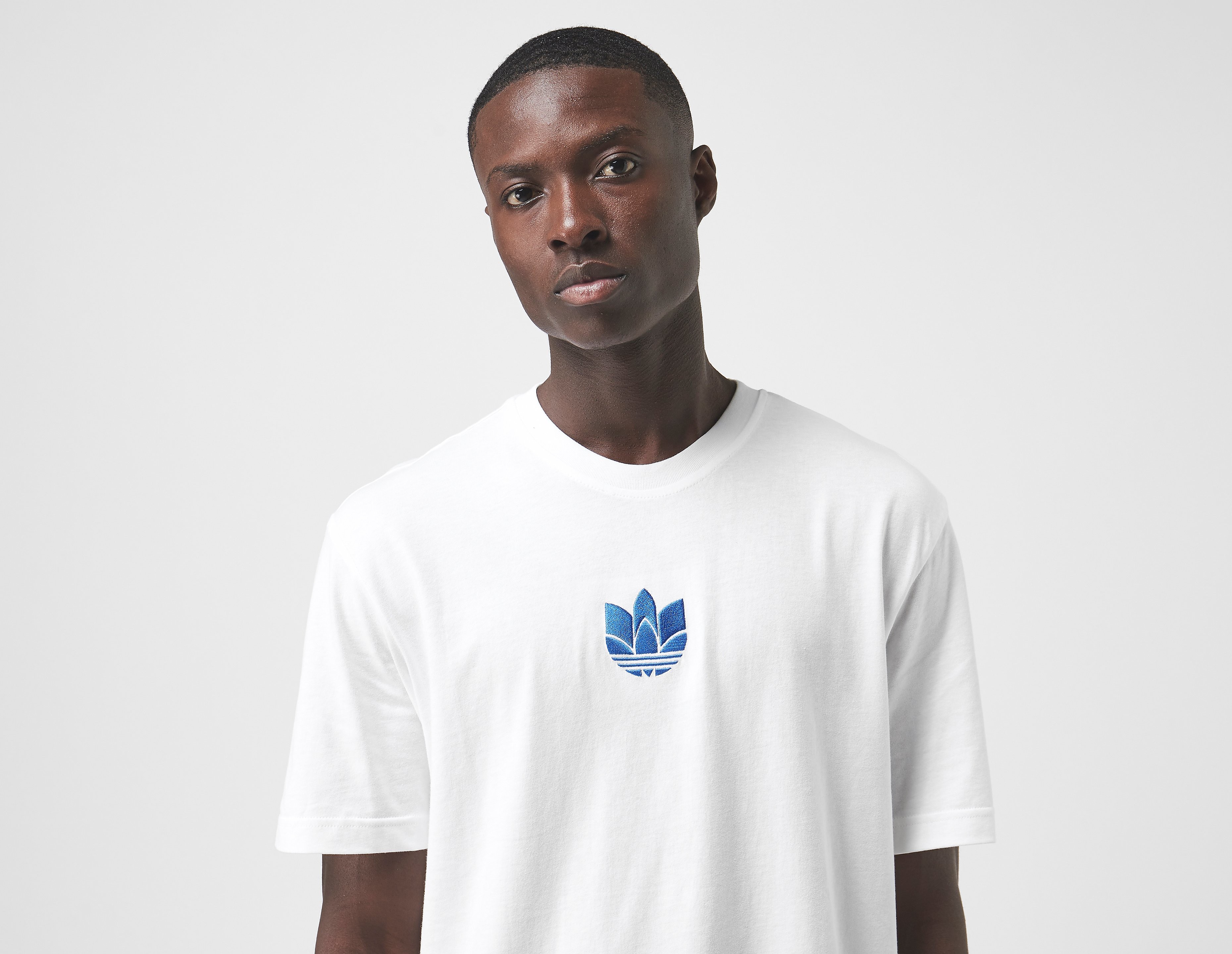 adidas Originals Maglietta 3D Trefoil, bianco