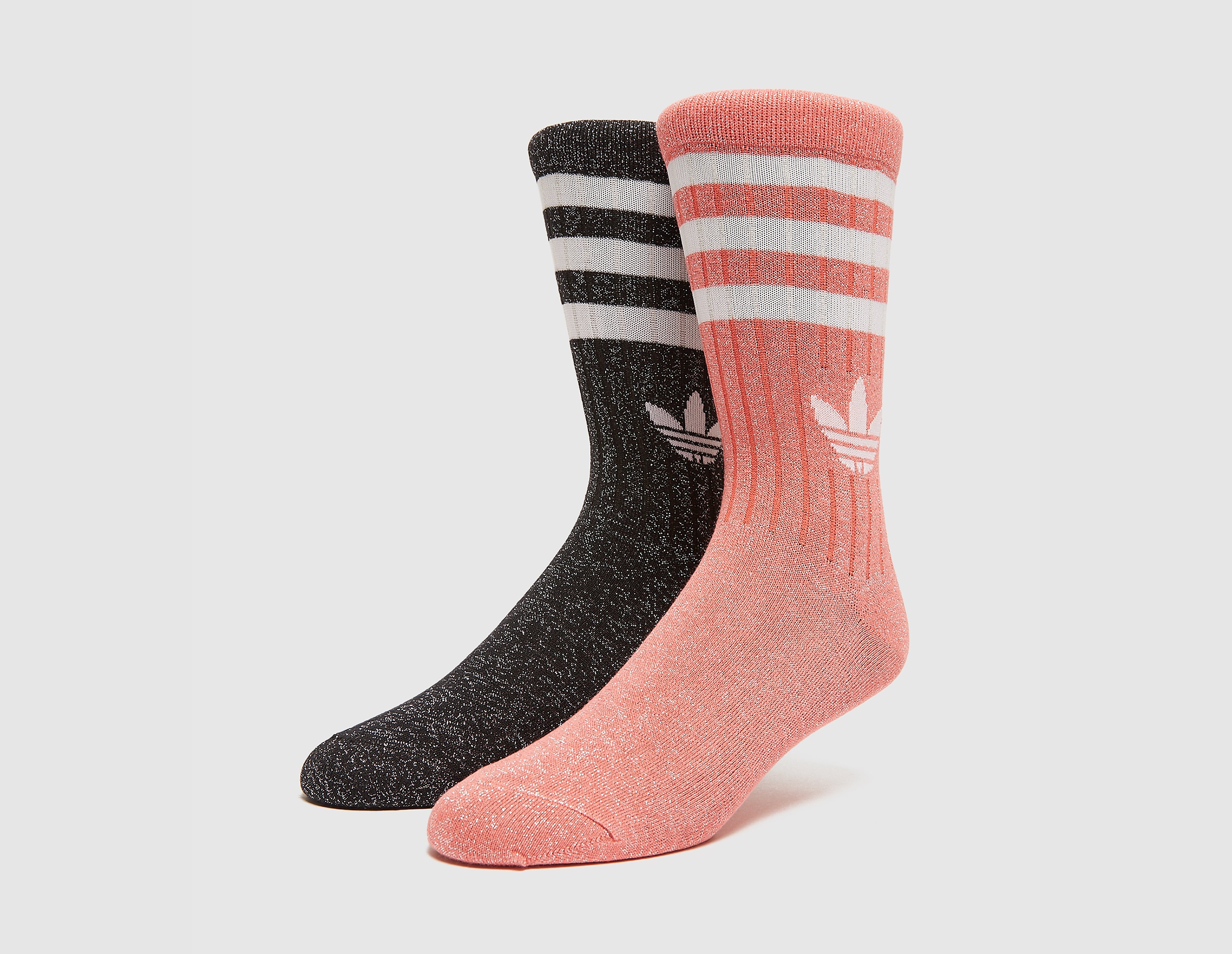 adidas Trefoil Glitter Sock, multicolore