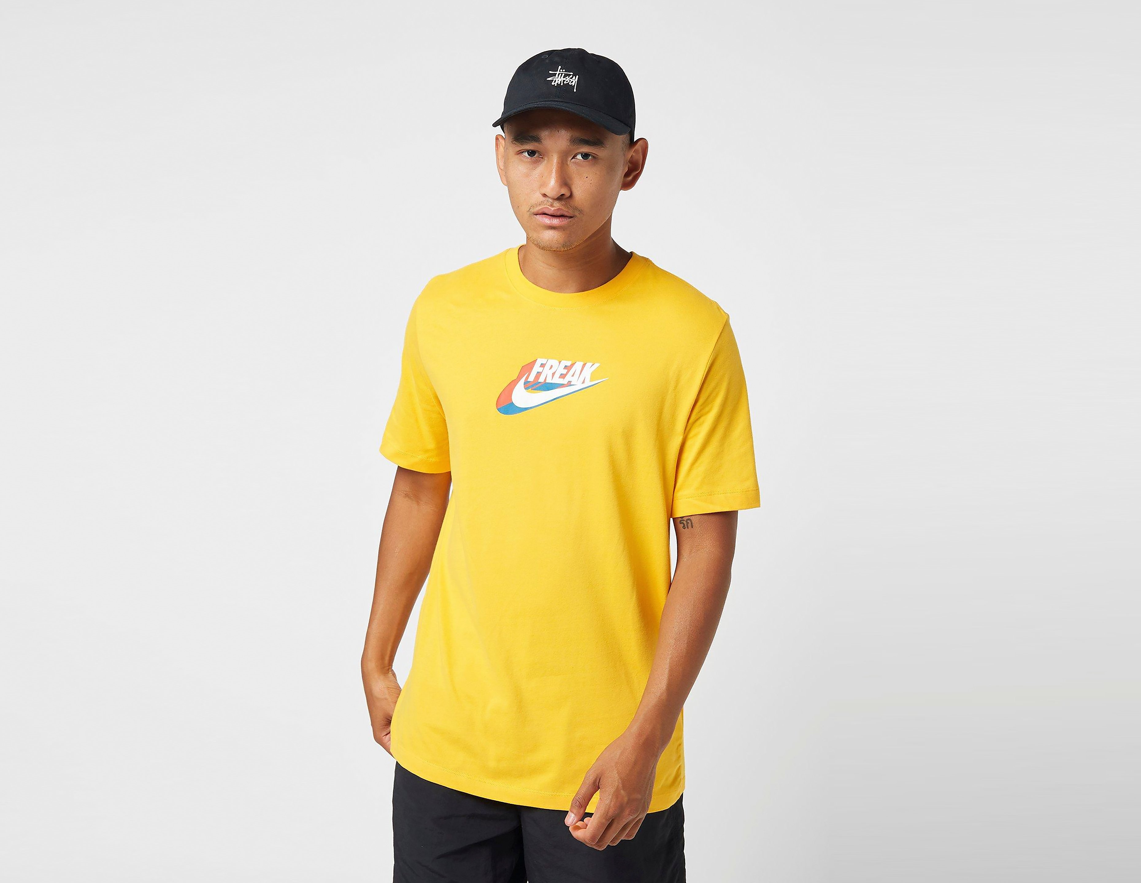 Nike Maglietta Giannis 'Freak' Swoosh Dri-Fit, giallo