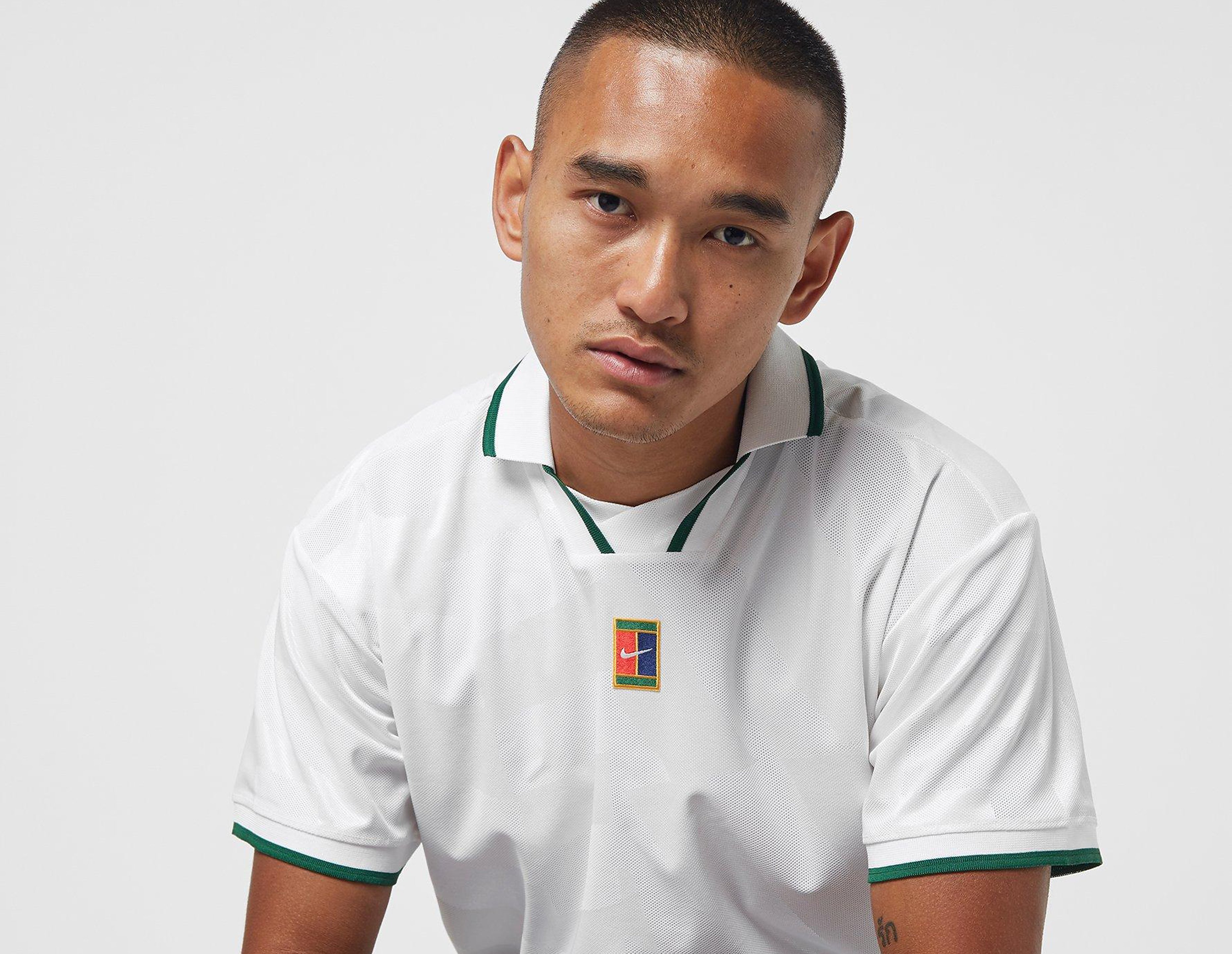 Nike Polo Court Breathe Slam, blanc