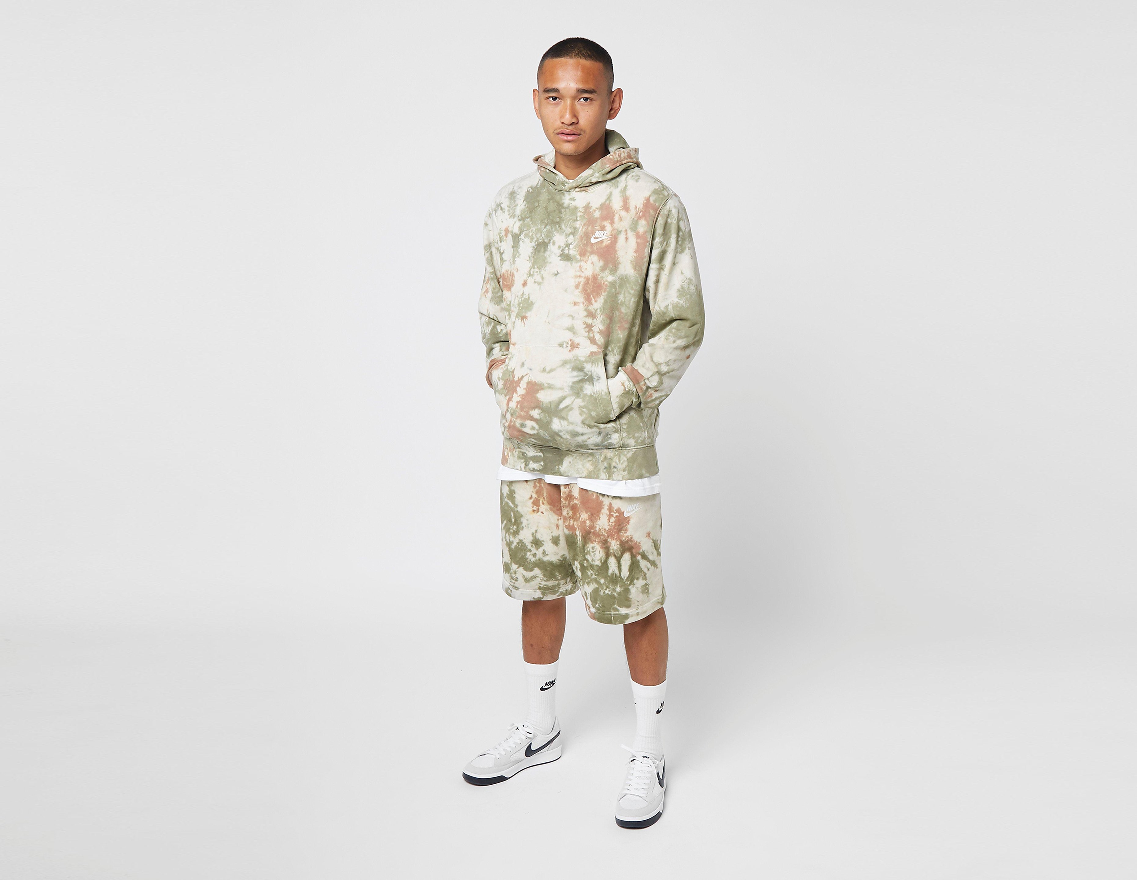 Nike Felpa con cappuccio Tie-Dye Pullover, multicolor