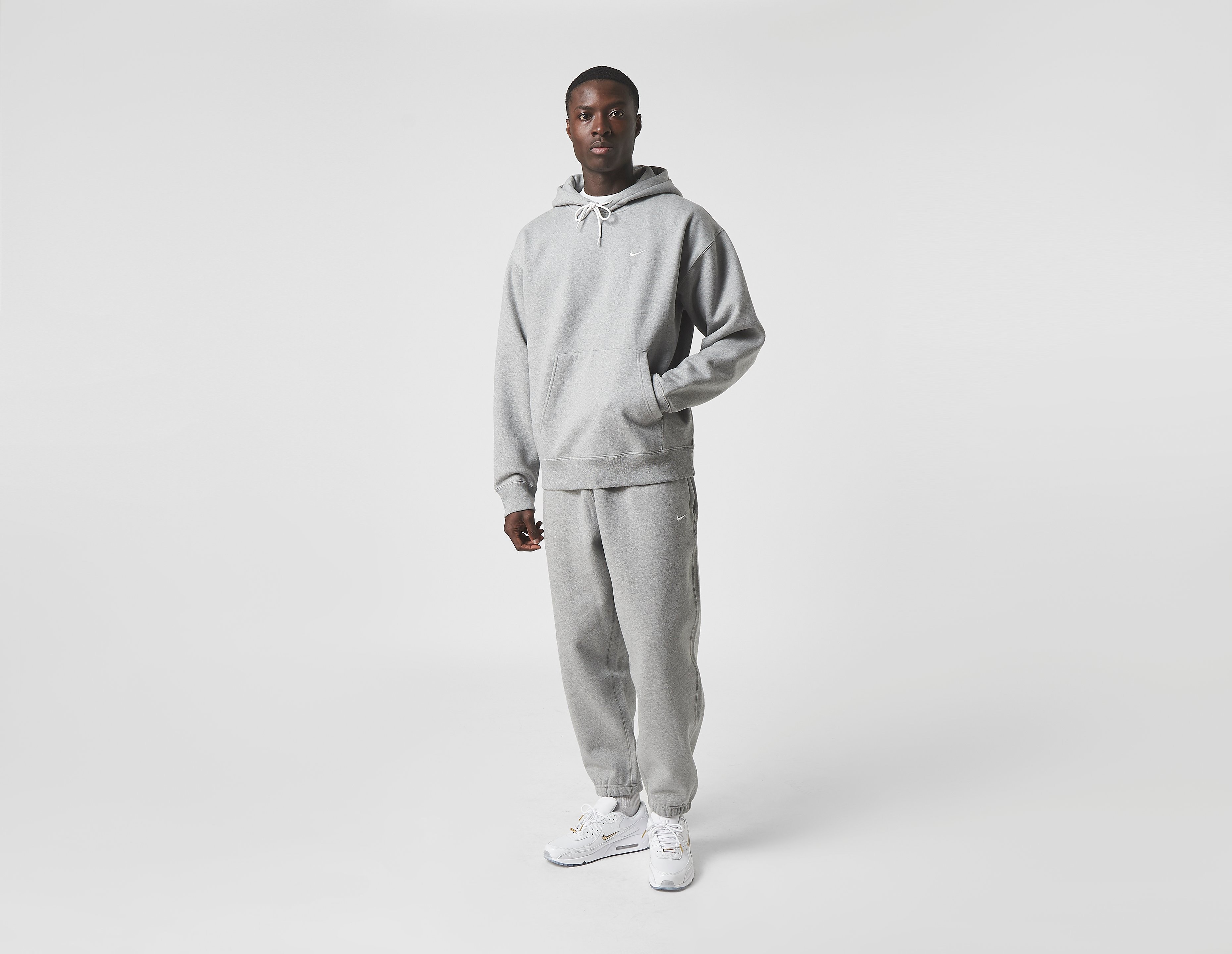 Nike Felpa con cappuccio NRG Premium Essential, grigio