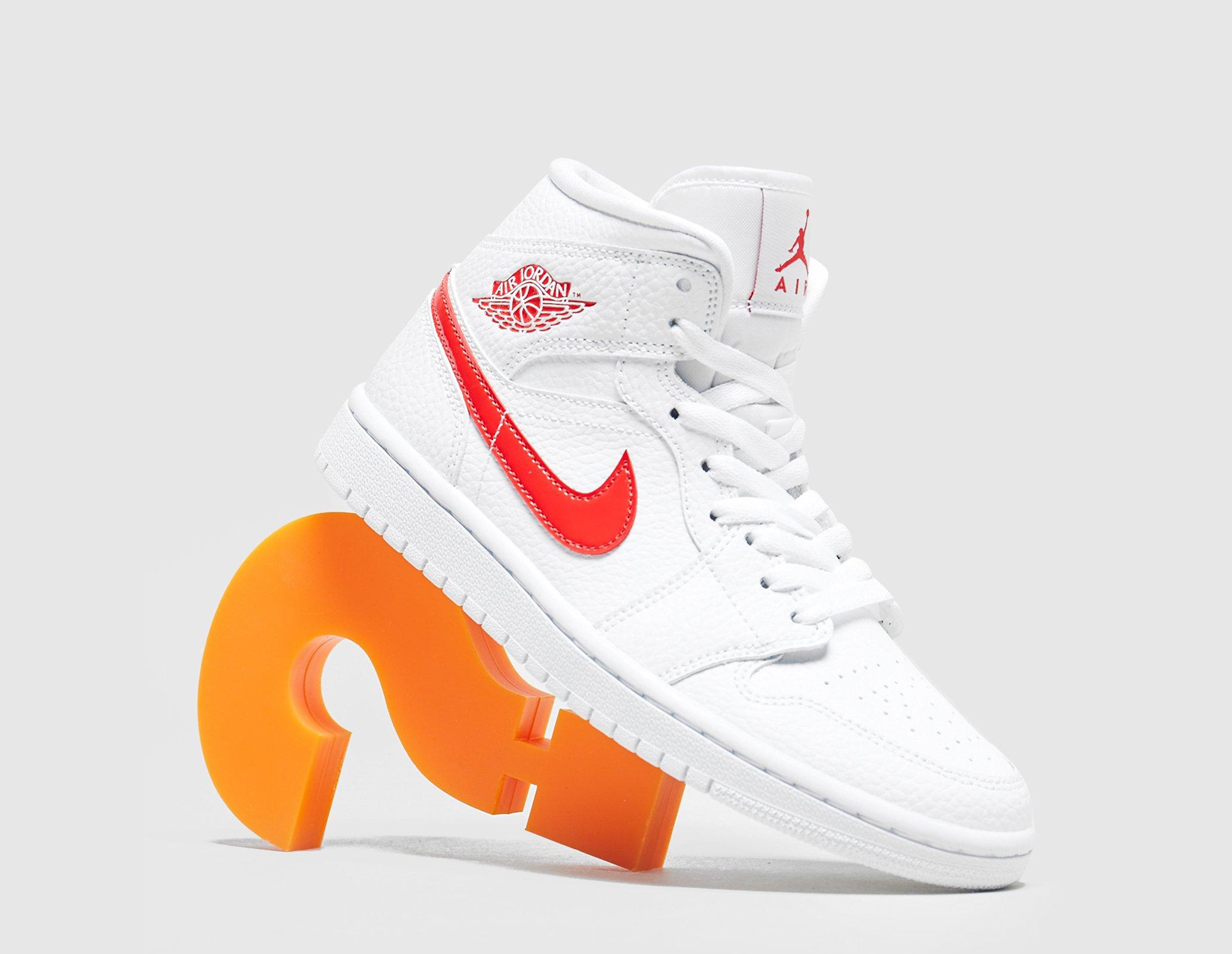Jordan Air 1 Mid Donna, bianco