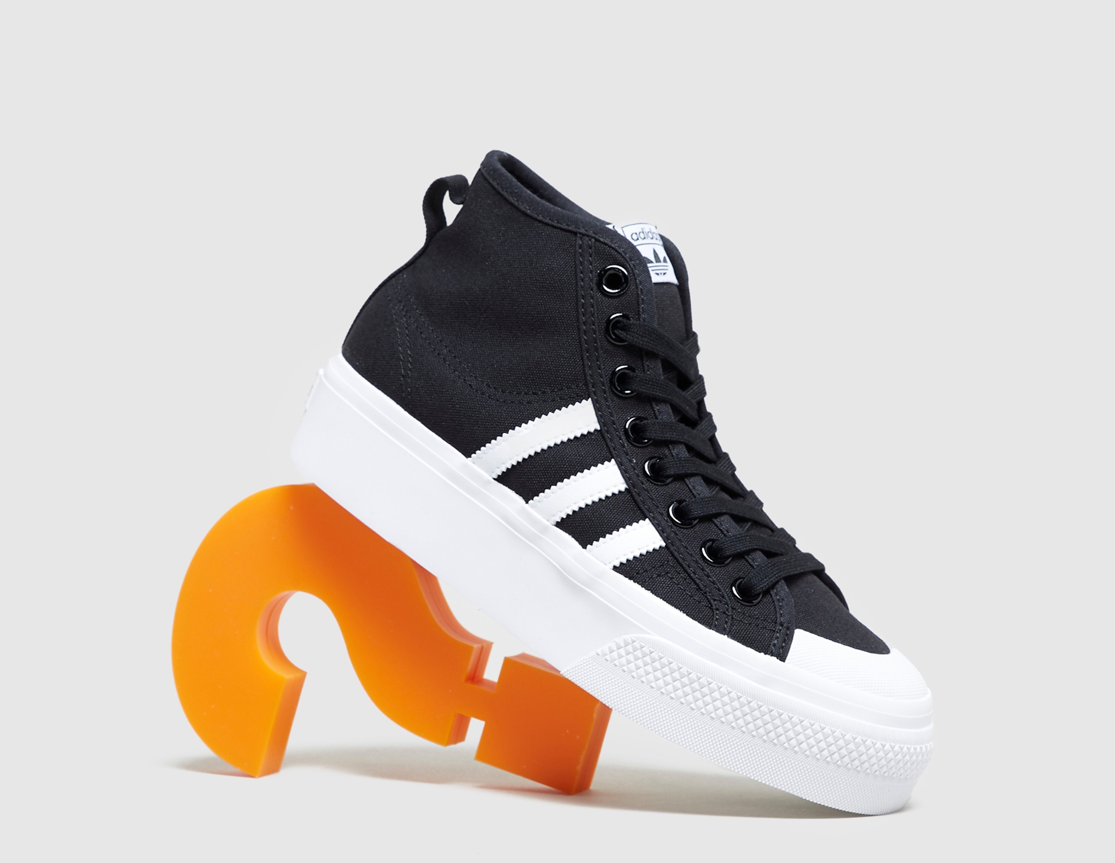 adidas Originals Nizza Platform Mid Women's, nero