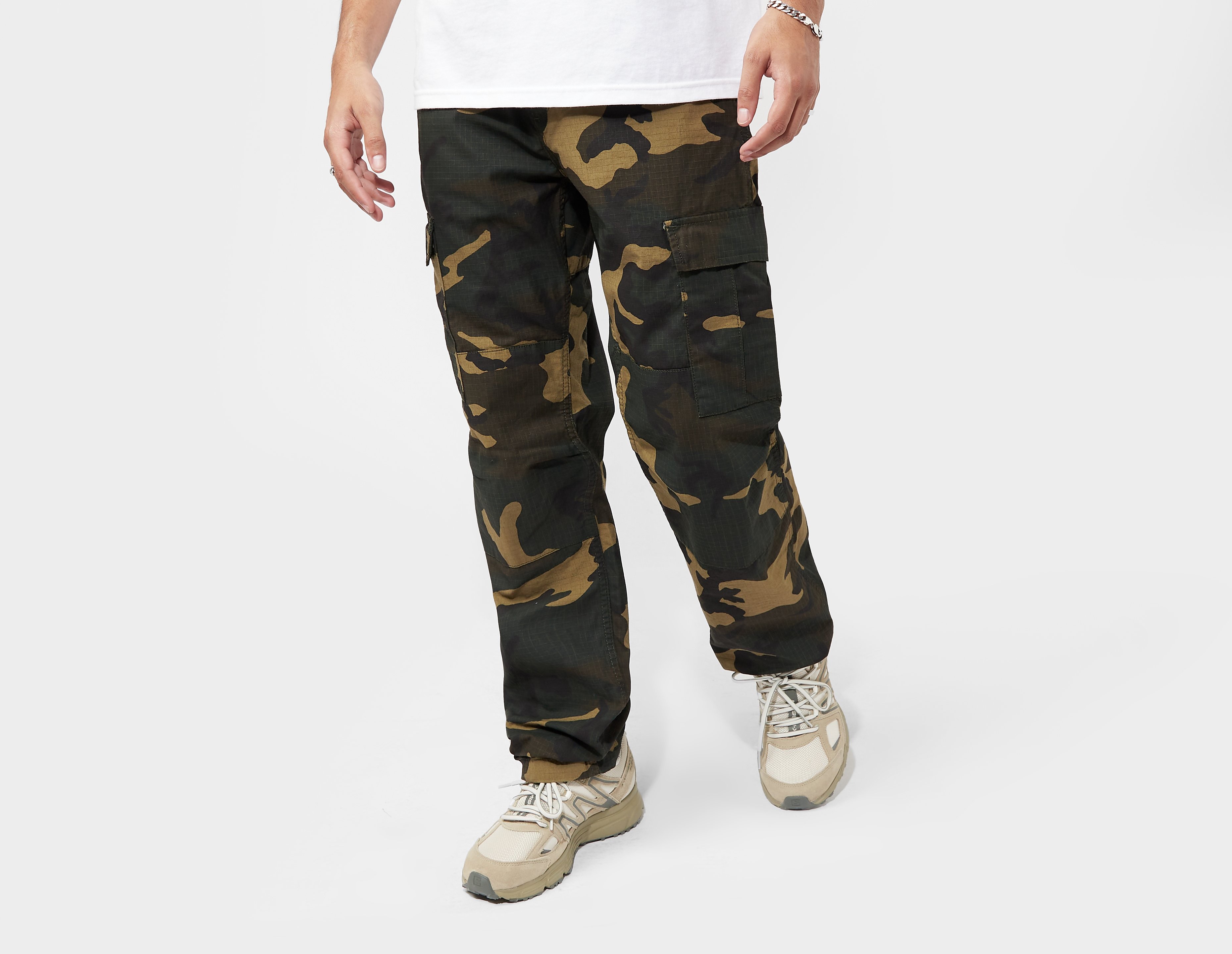 Carhartt WIP Pantalon Aviation, vert