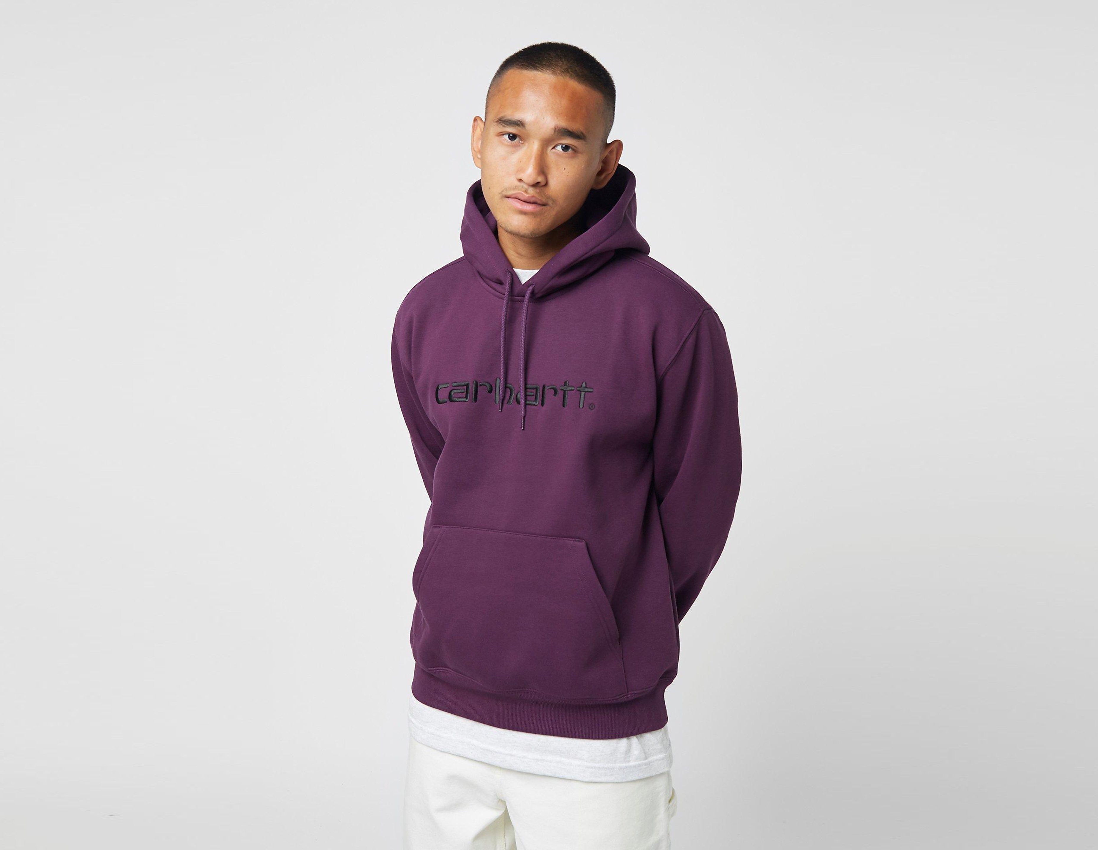 Carhartt WIP Felpa con cappuccio Script, viola