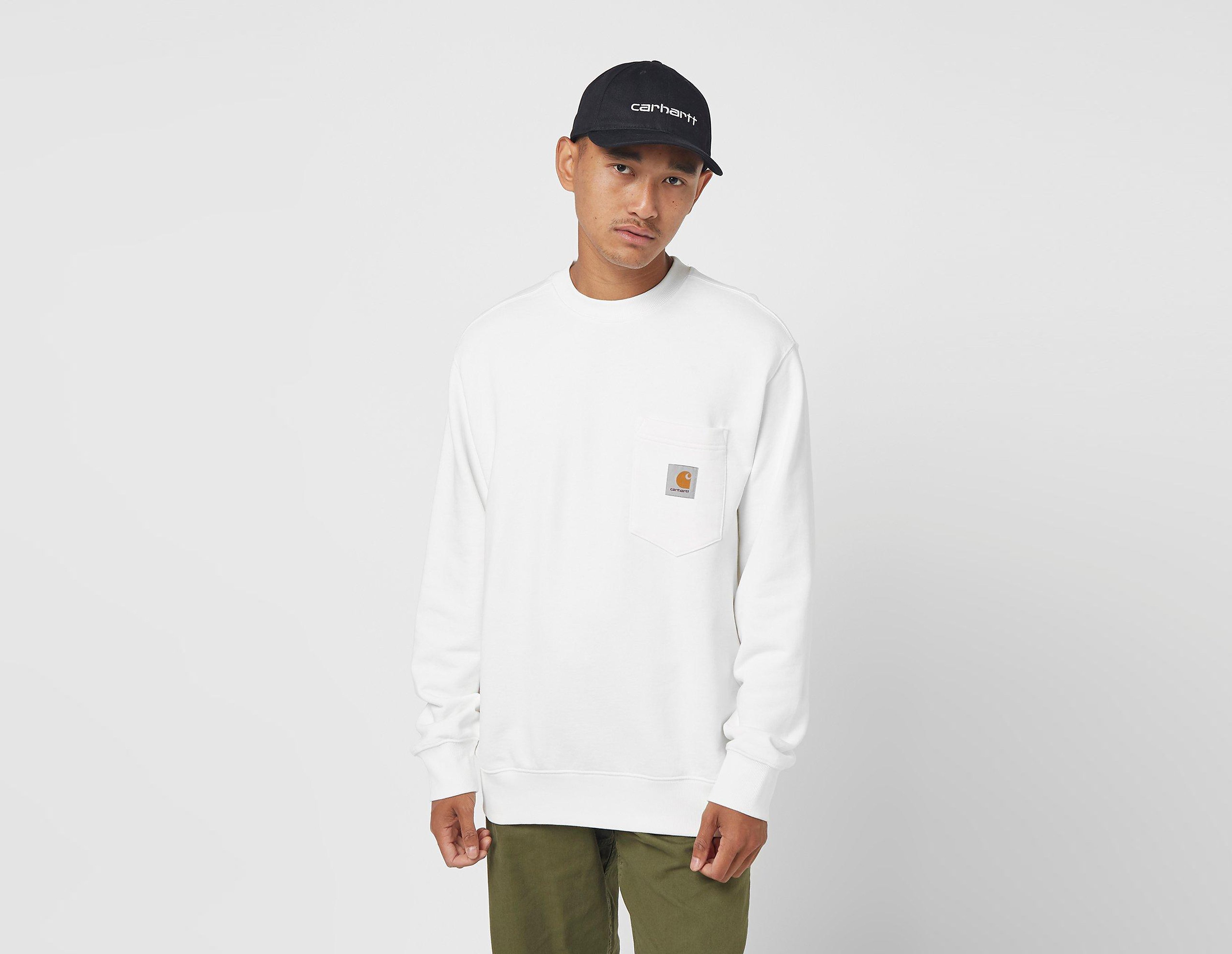 Carhartt WIP Felpa Pocket, bianco