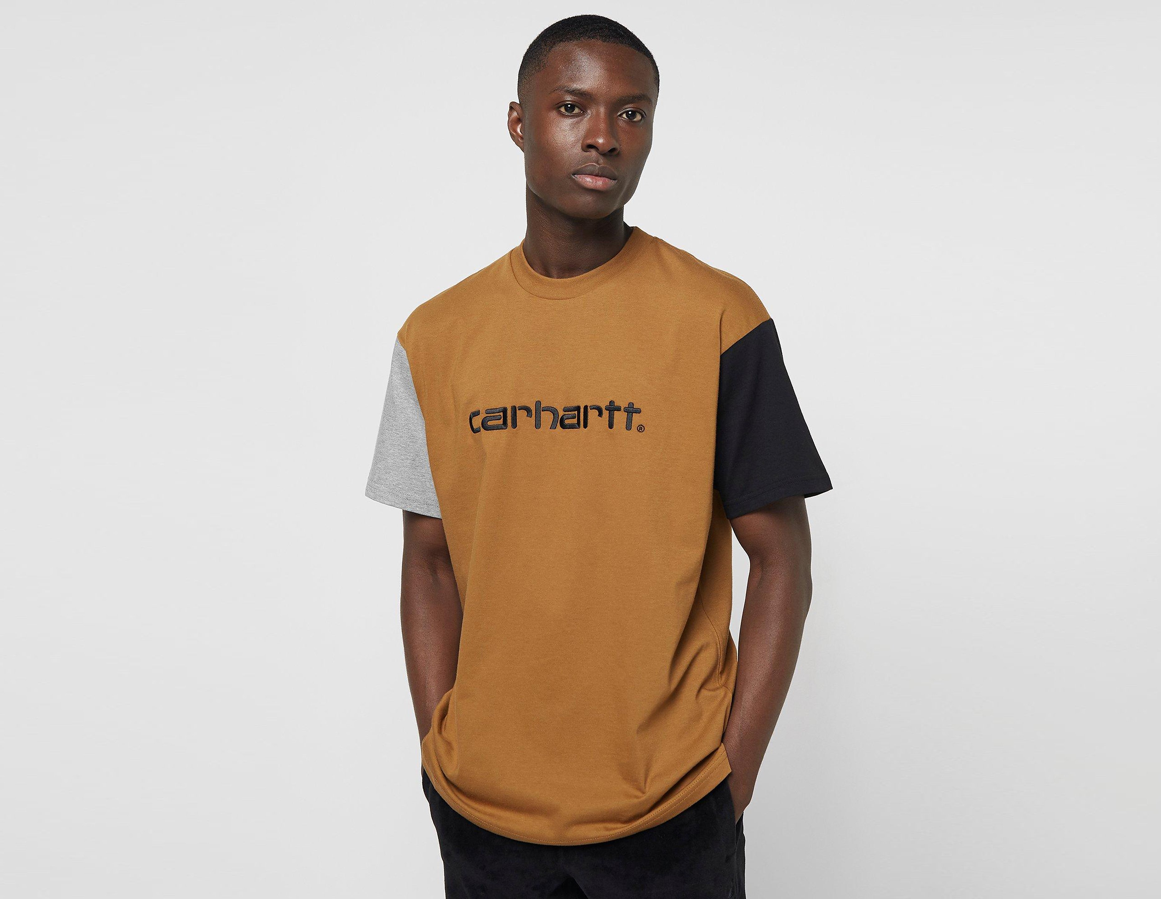 Carhartt WIP Maglietta Tri-Colour Script, marrone