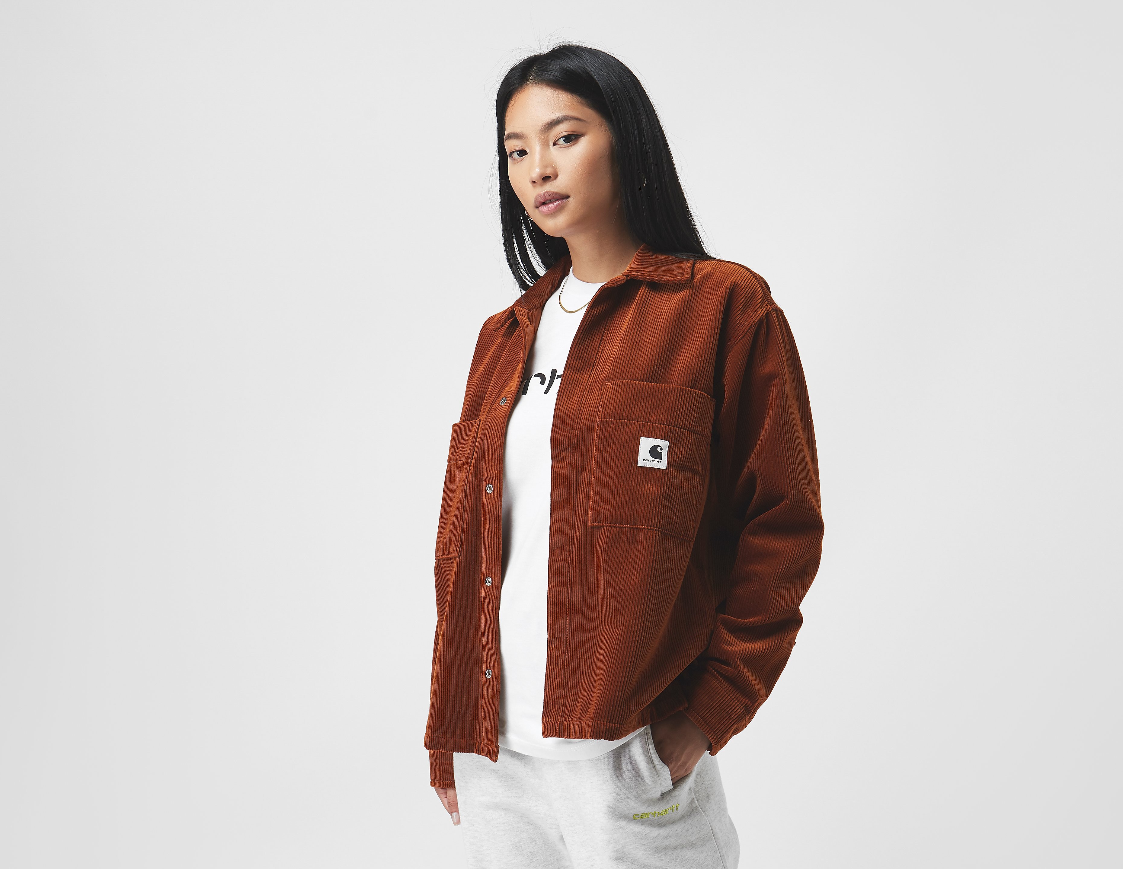 Carhartt WIP Foya Shirt Jacket, maron