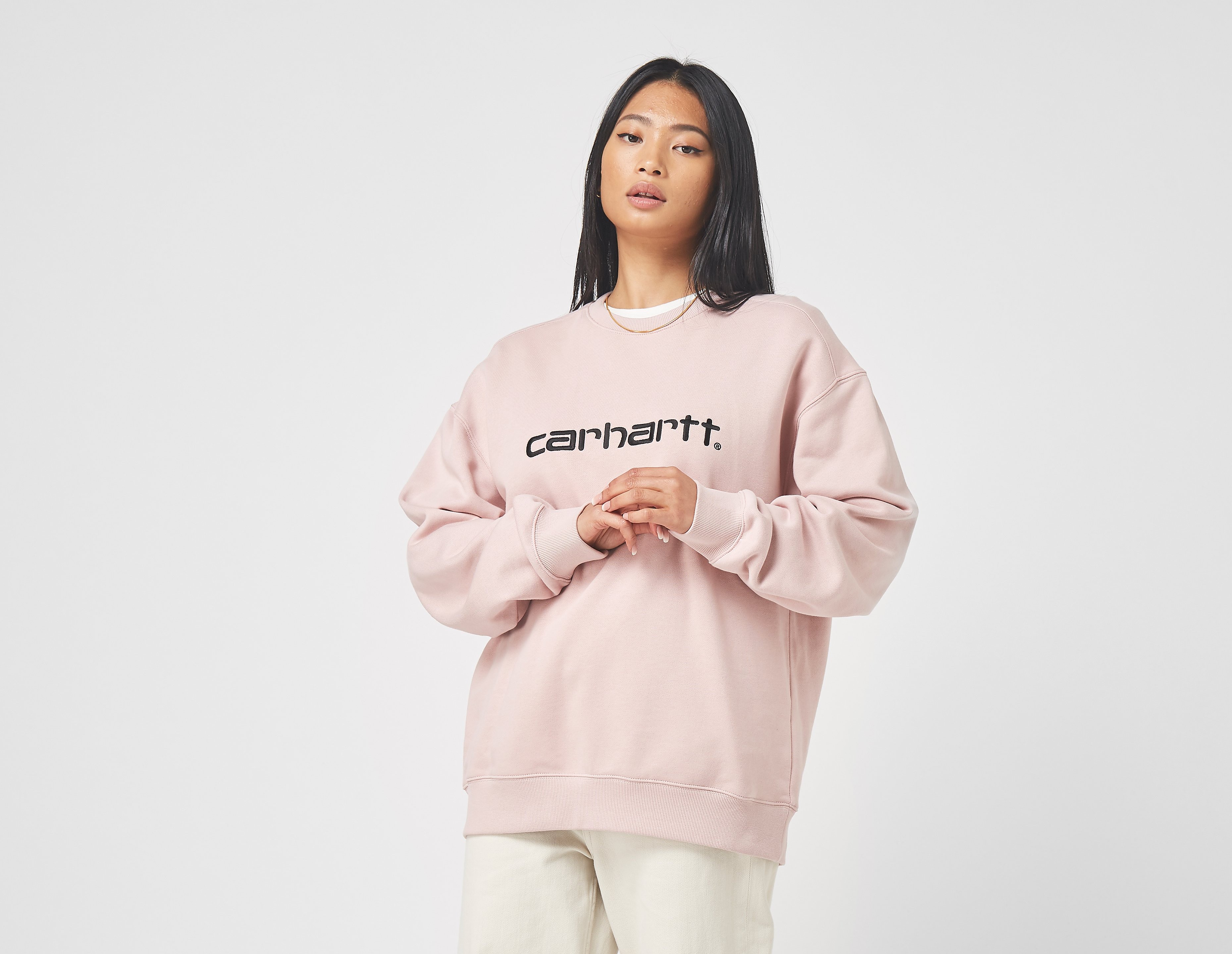 Carhartt WIP Sweatshirt Femme, rose