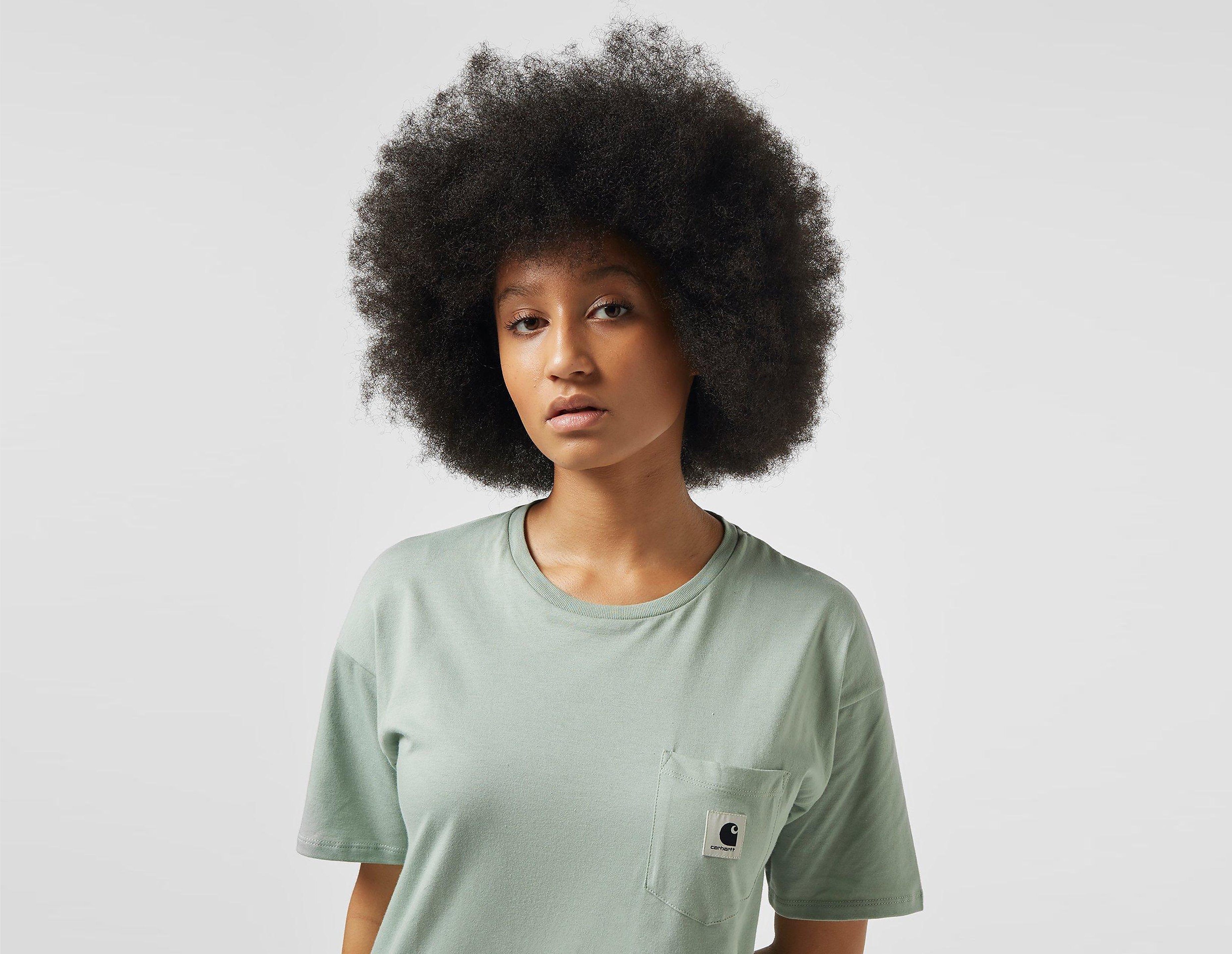 Carhartt WIP T-Shirt Carrie Pocket Femme, vert