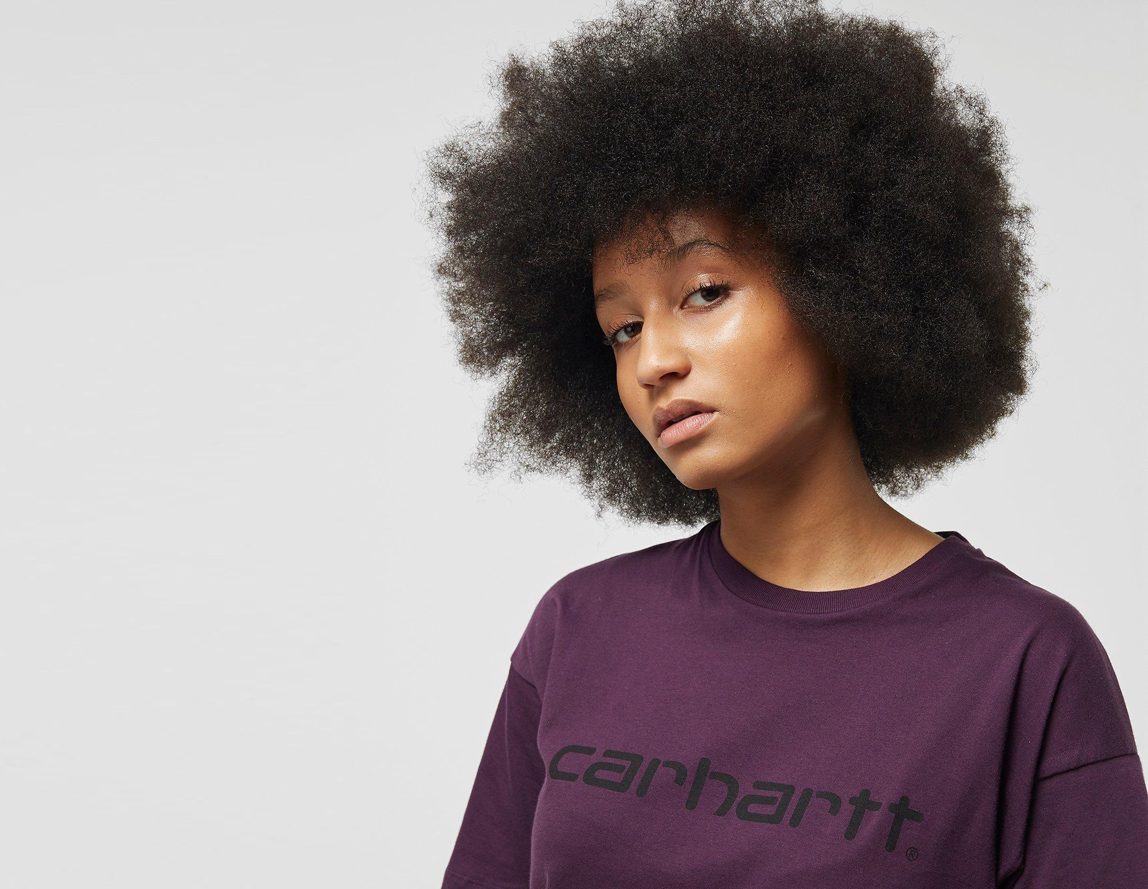 Carhartt WIP T-Shirt Script Femme, violet