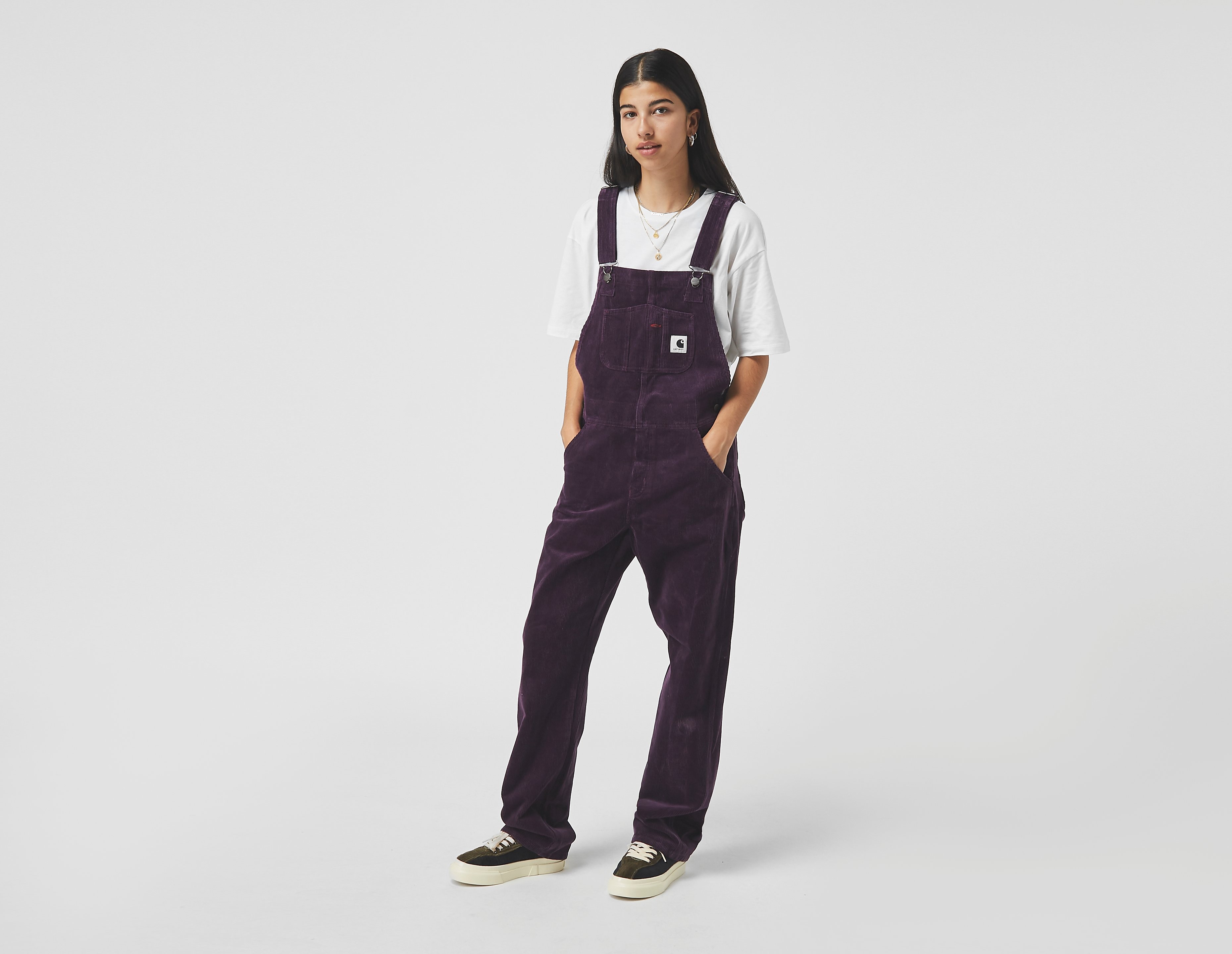 Carhartt WIP Bib Overall, rouge