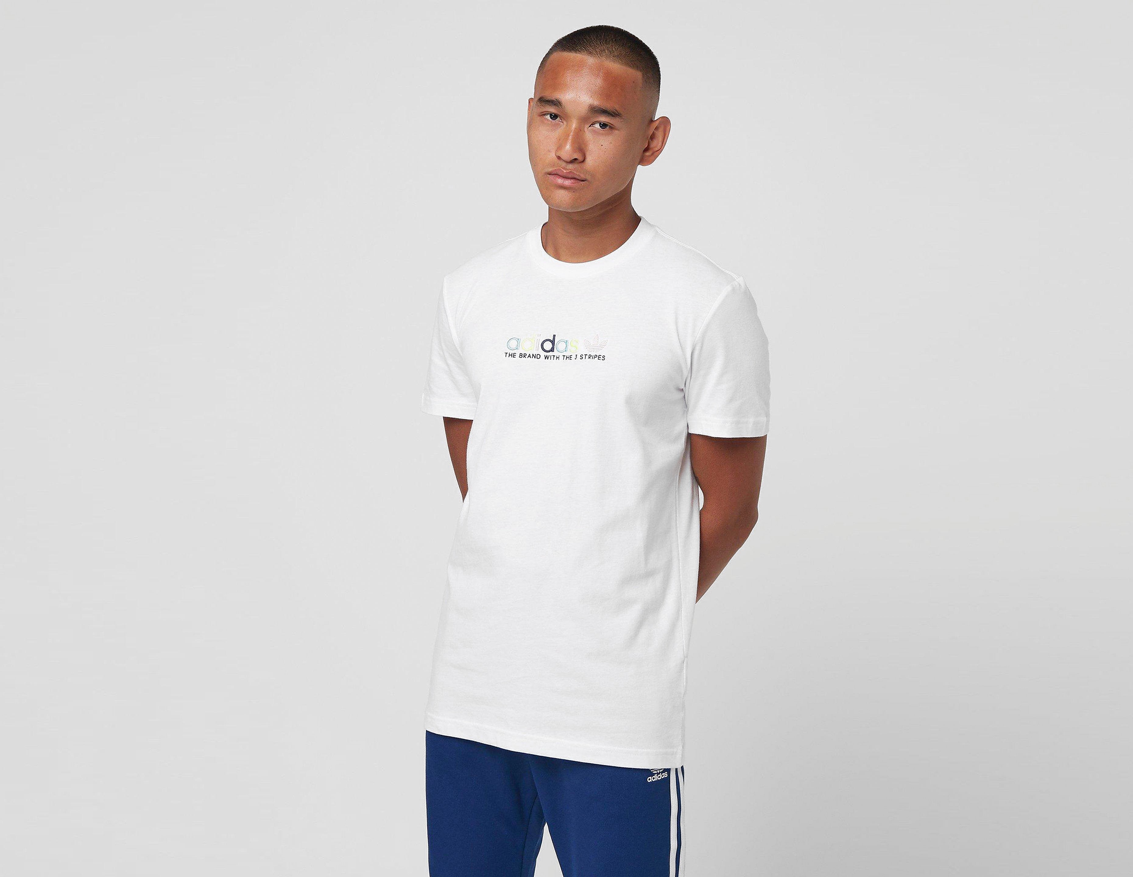 adidas Originals Maglietta Colour Smash, bianco