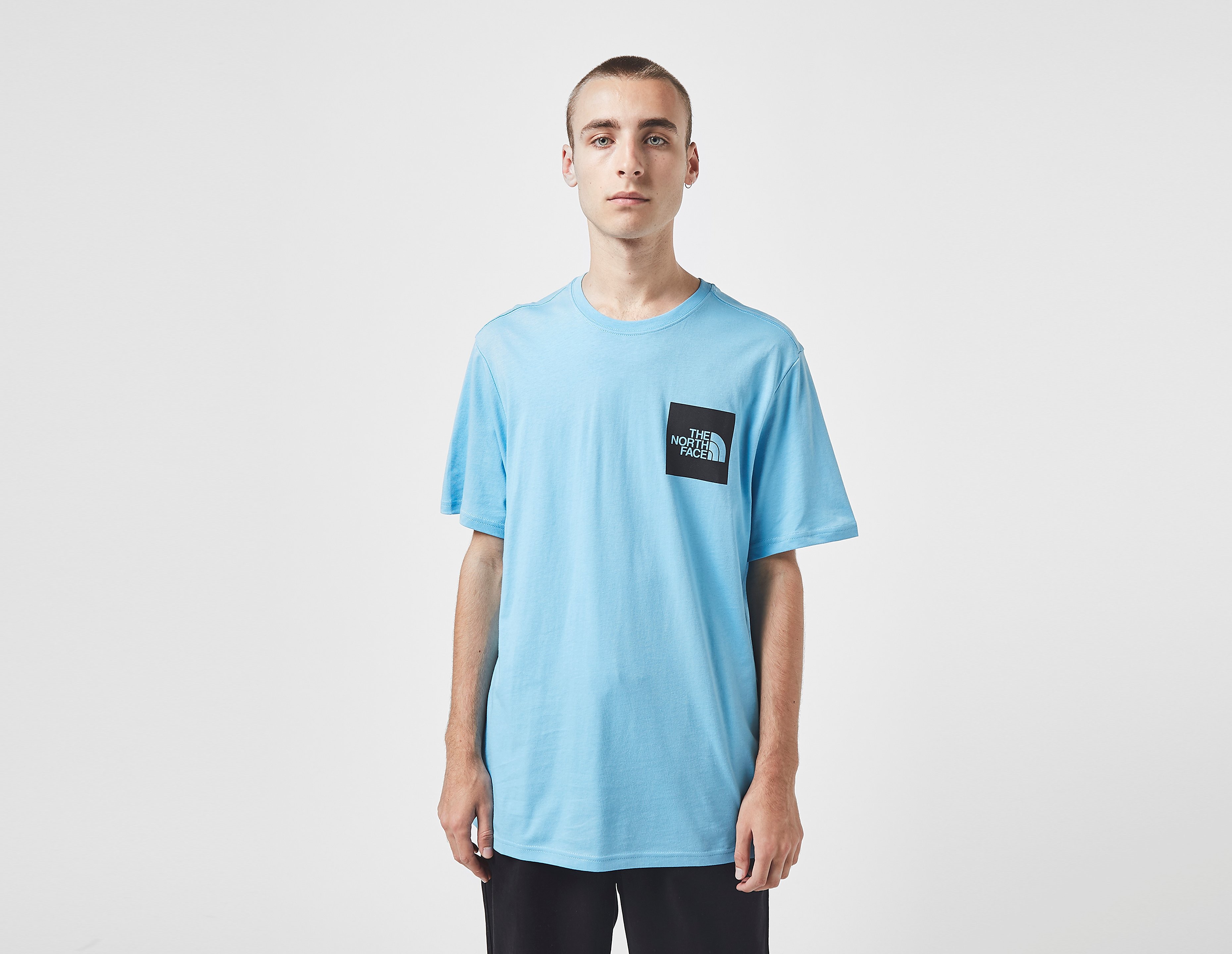 The North Face Maglietta Fine Box, celeste