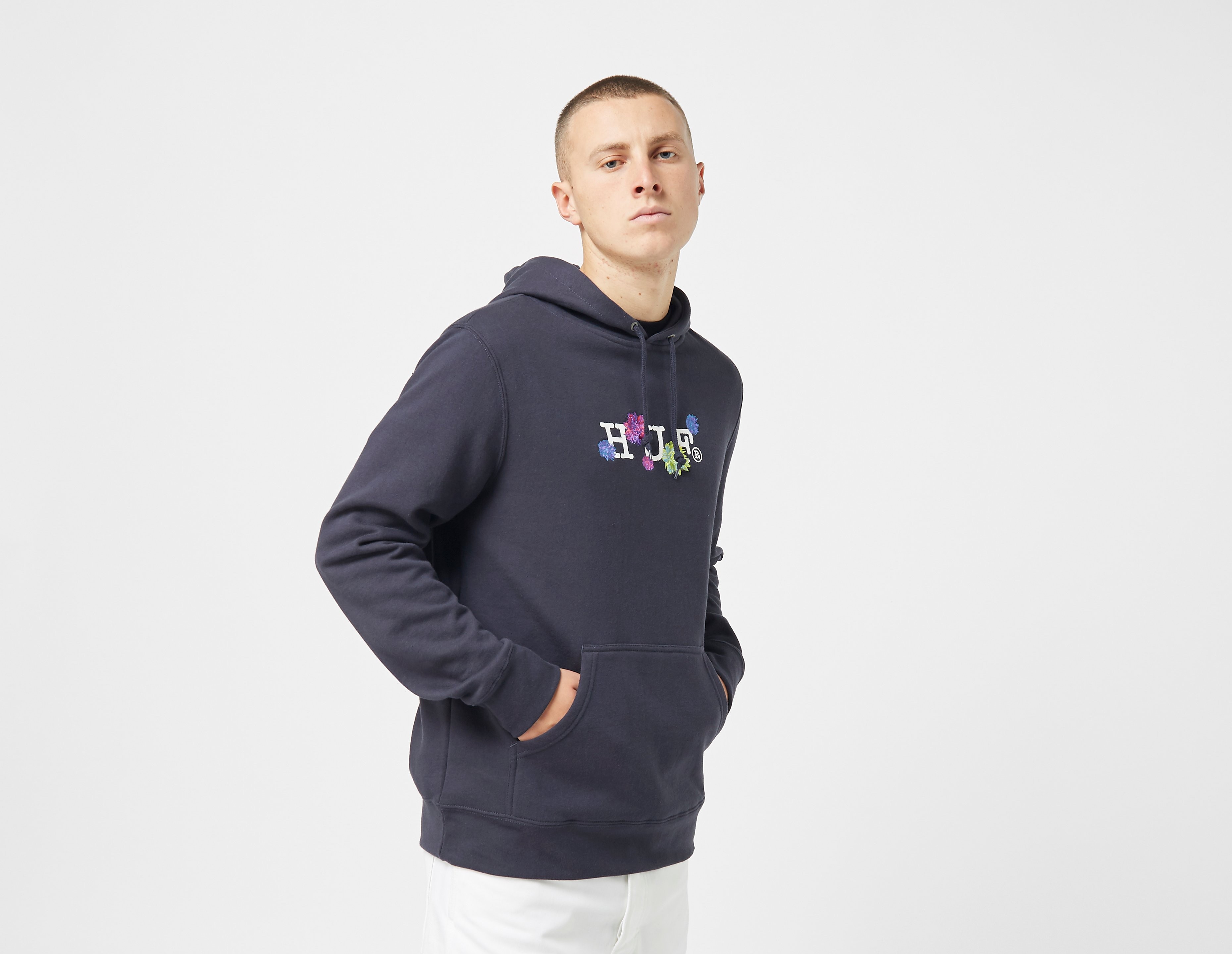 Huf Psycho Daisies T-Shirt, celeste