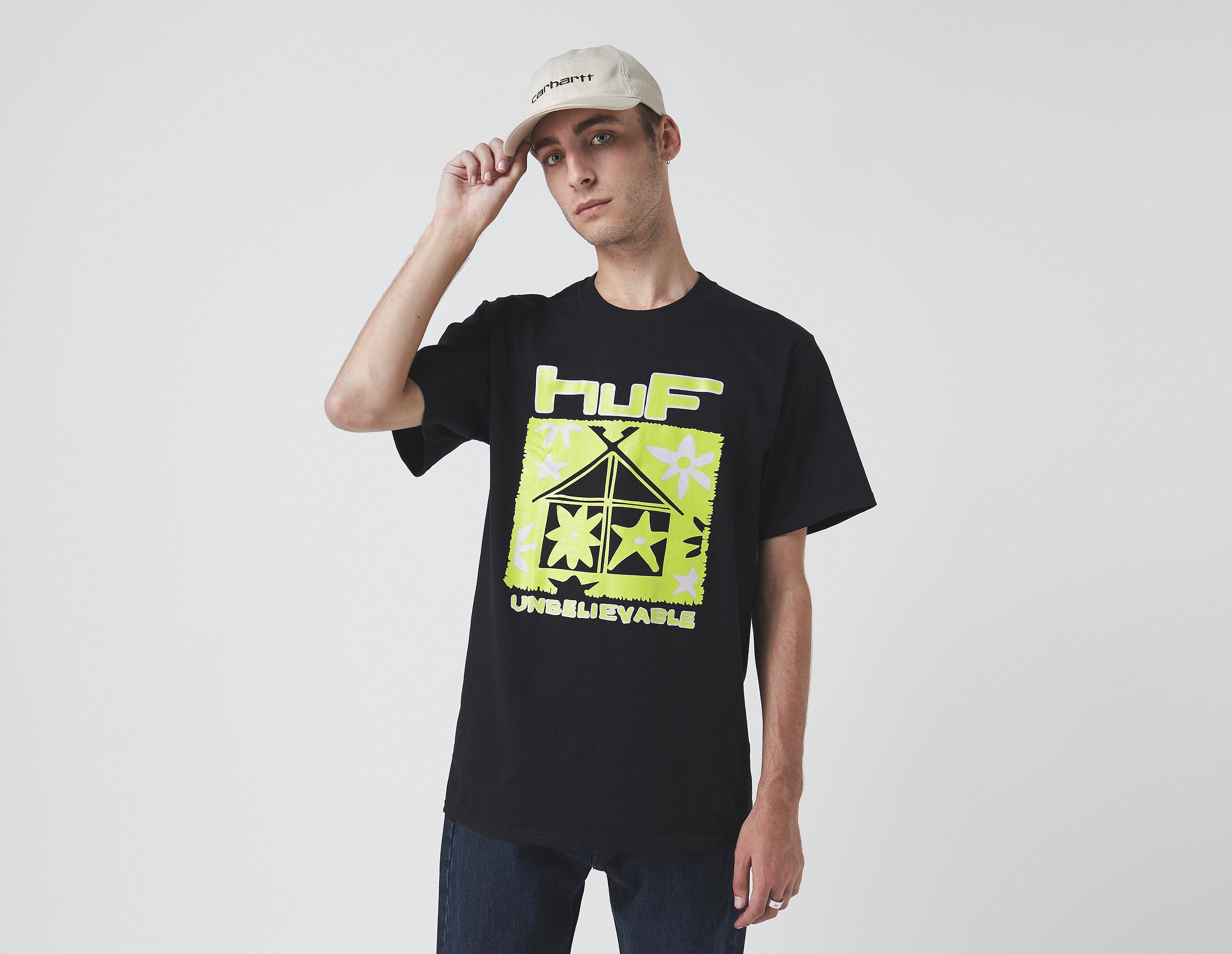 Huf Maglietta Deep House, nero