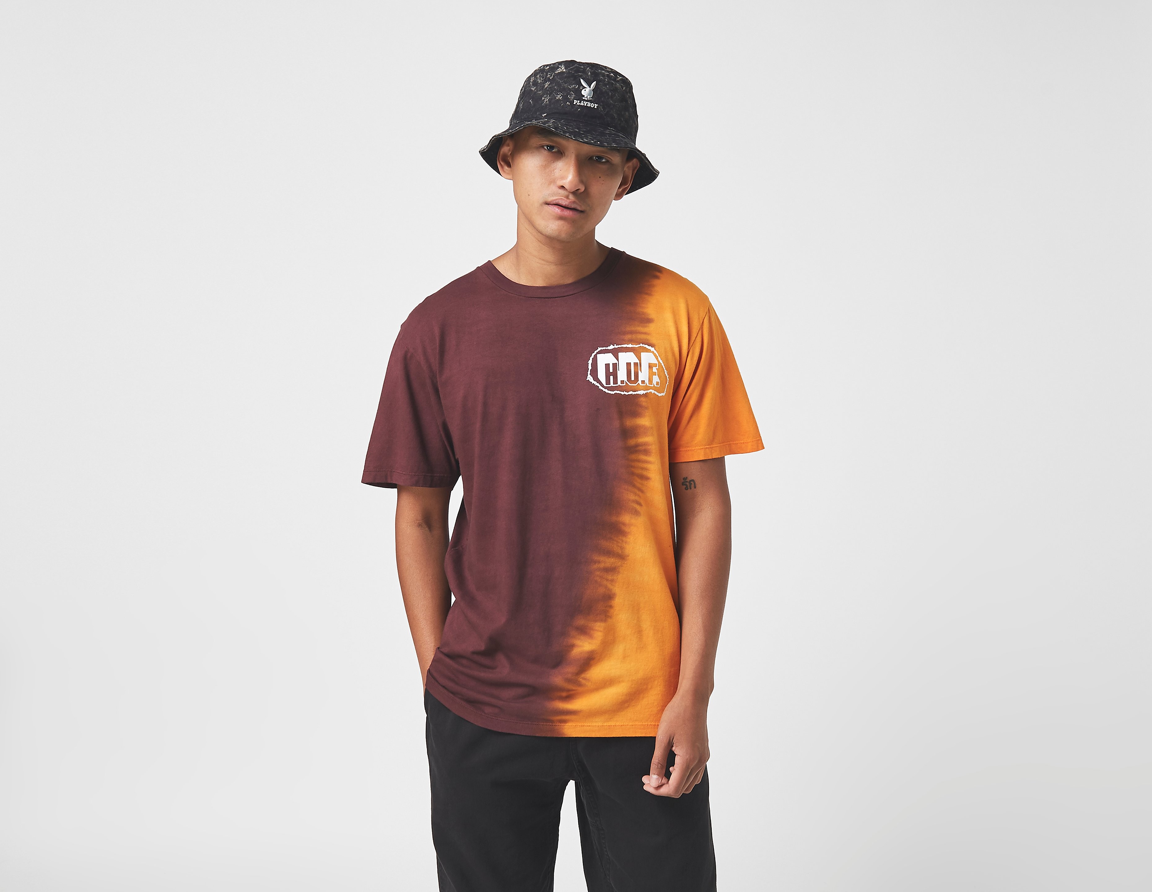 Huf Amp Wash T-Shirt, rosso