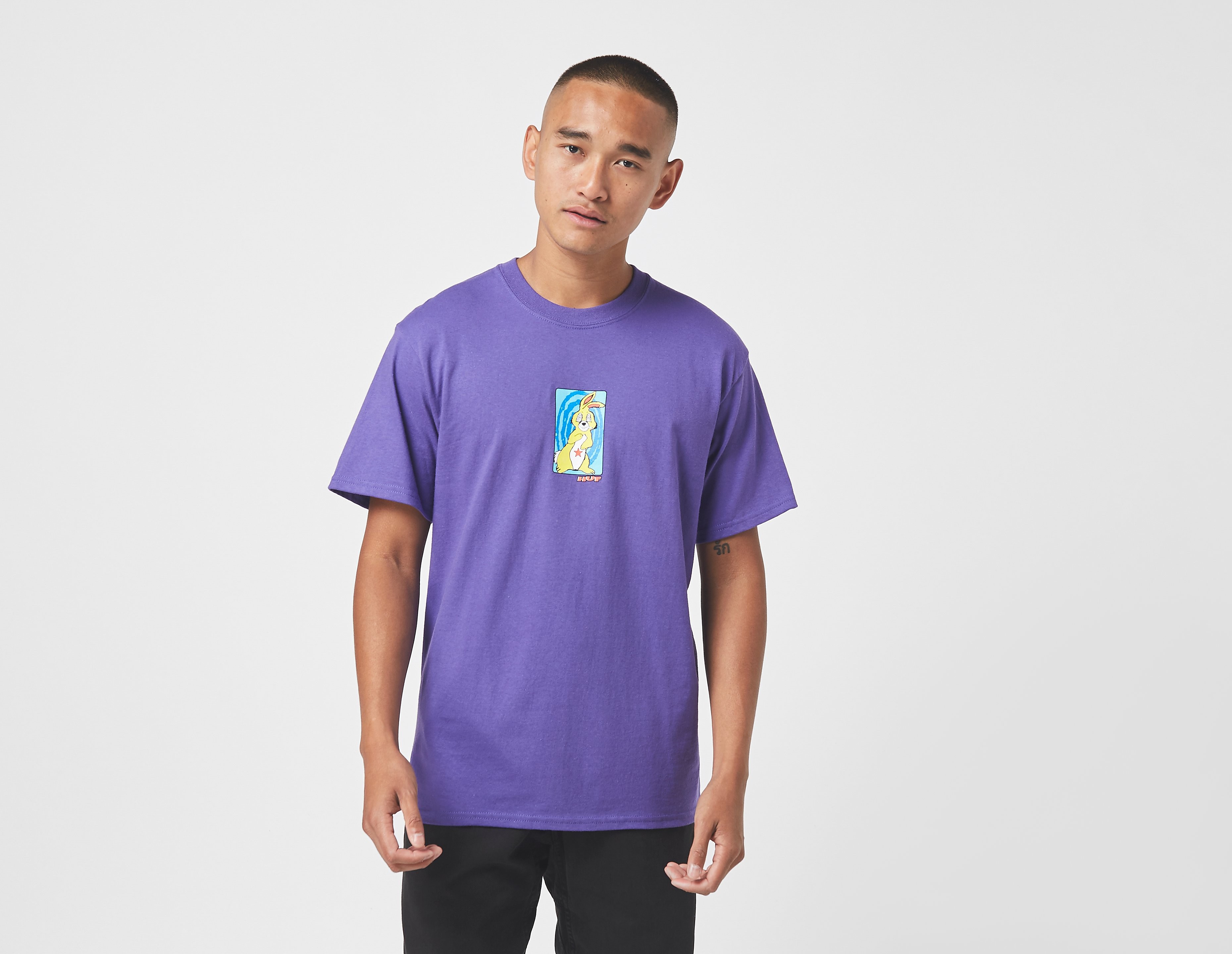Huf Messed Up Bunny T-Shirt, viola