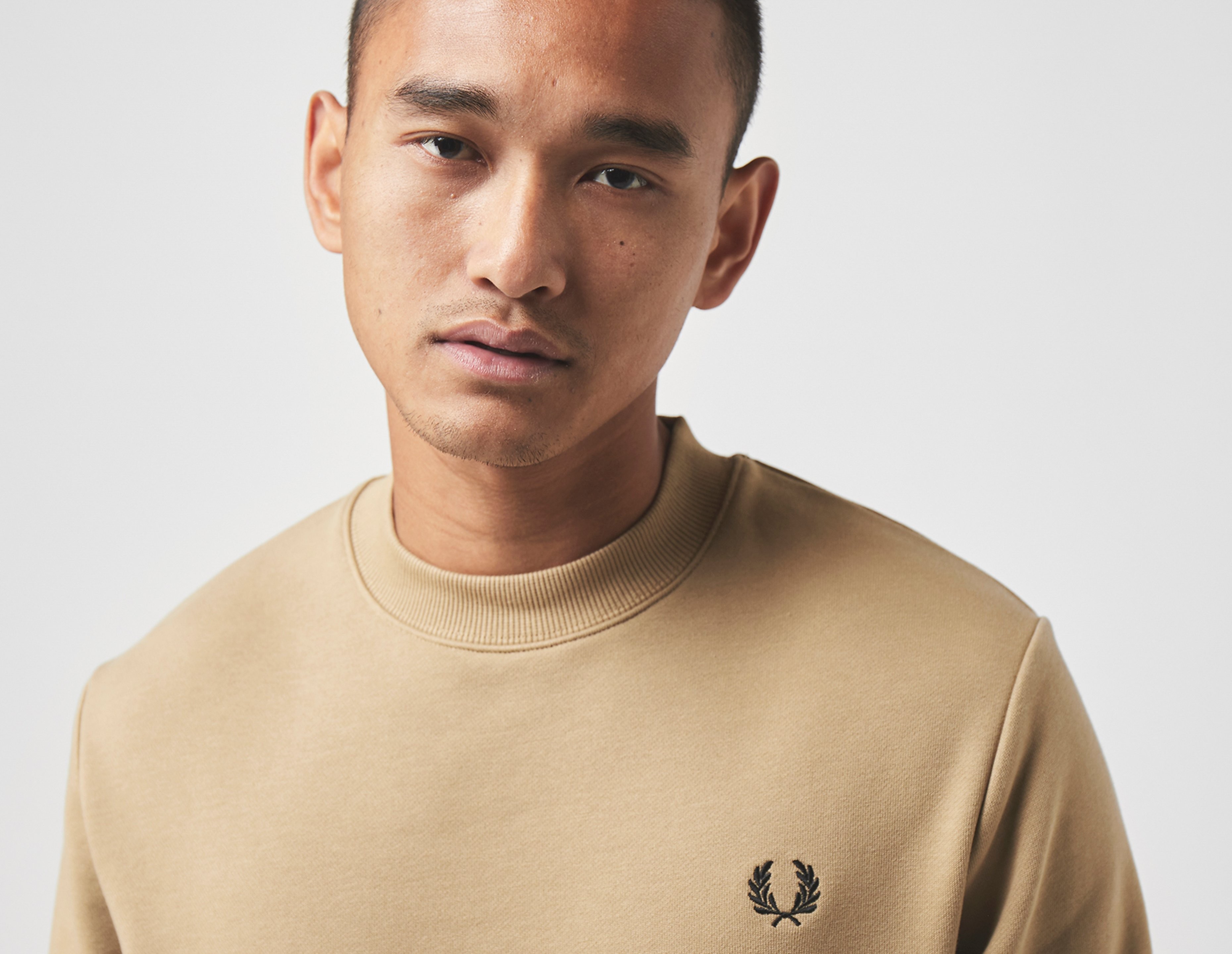 Fred Perry Sweat, maron