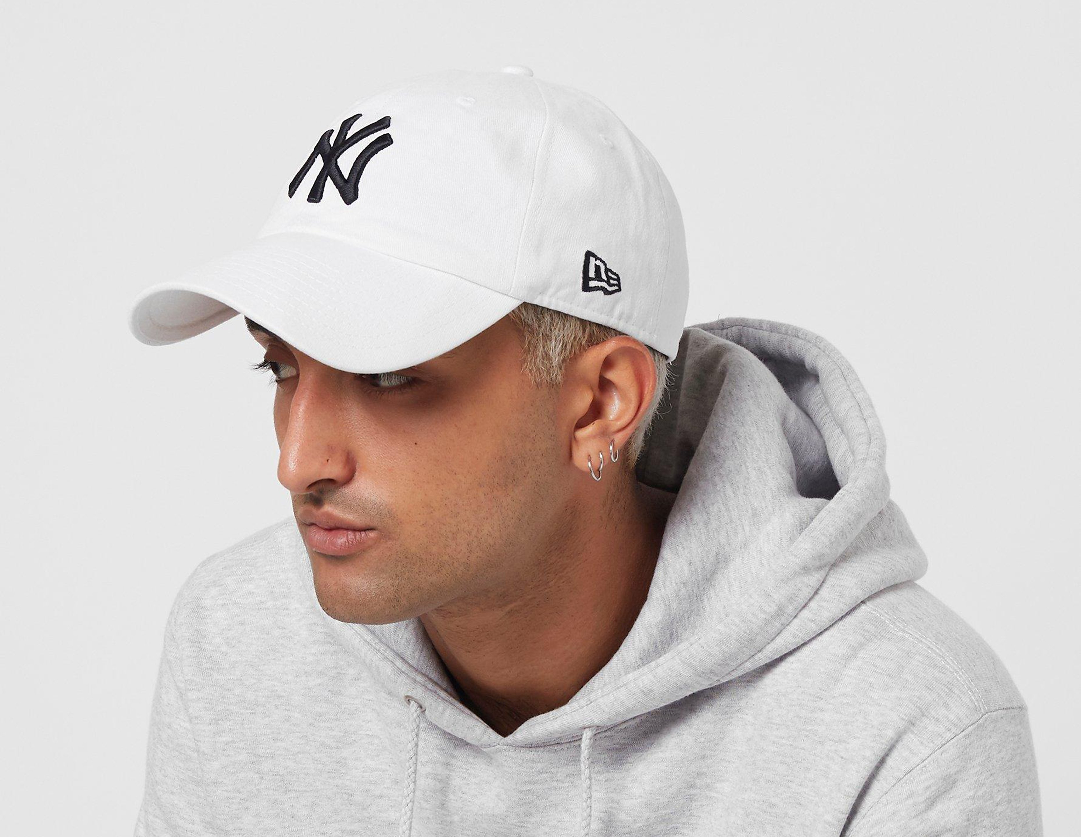 New Era Casquette MLB Casual Classic New York Yankees, blanc