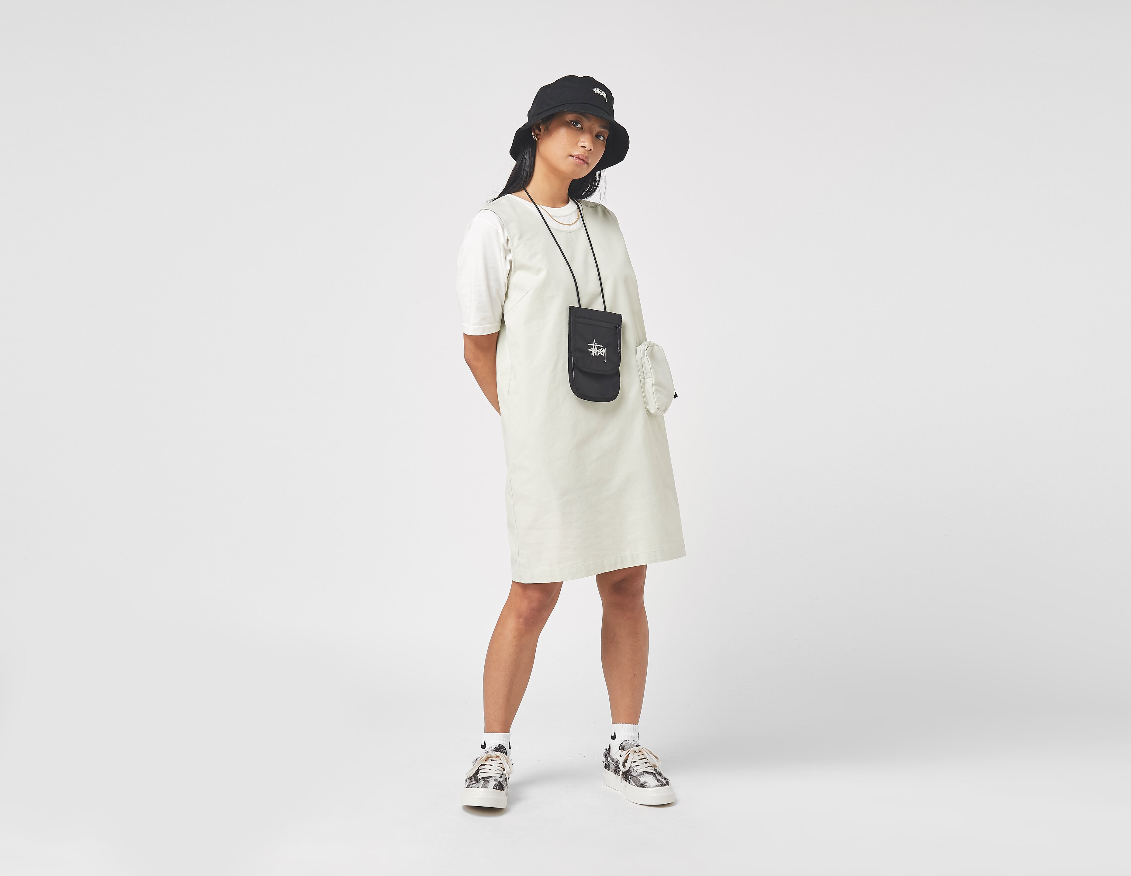 Stussy Mini Robe sans Manches