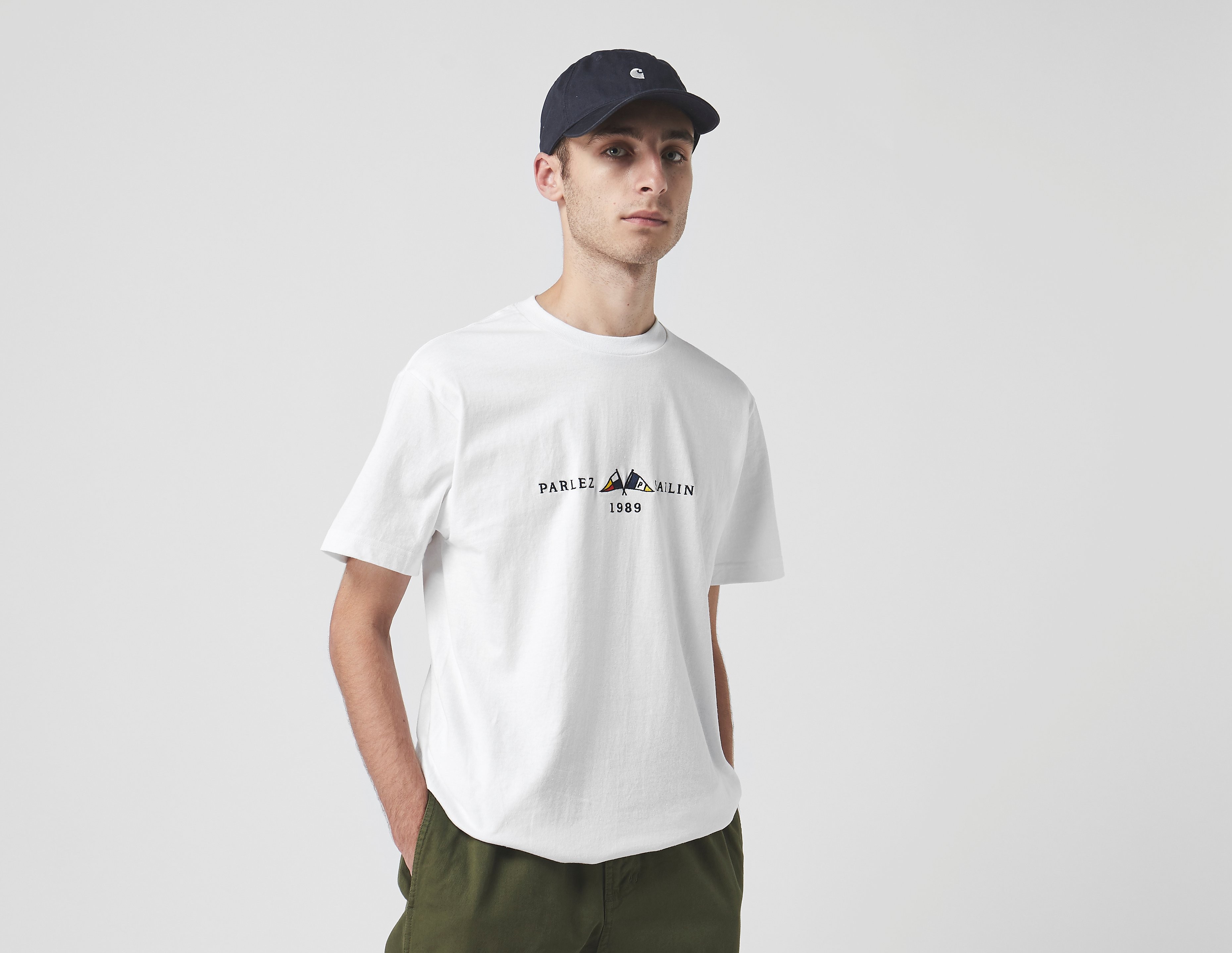 Parlez Maglietta Jetty, bianco