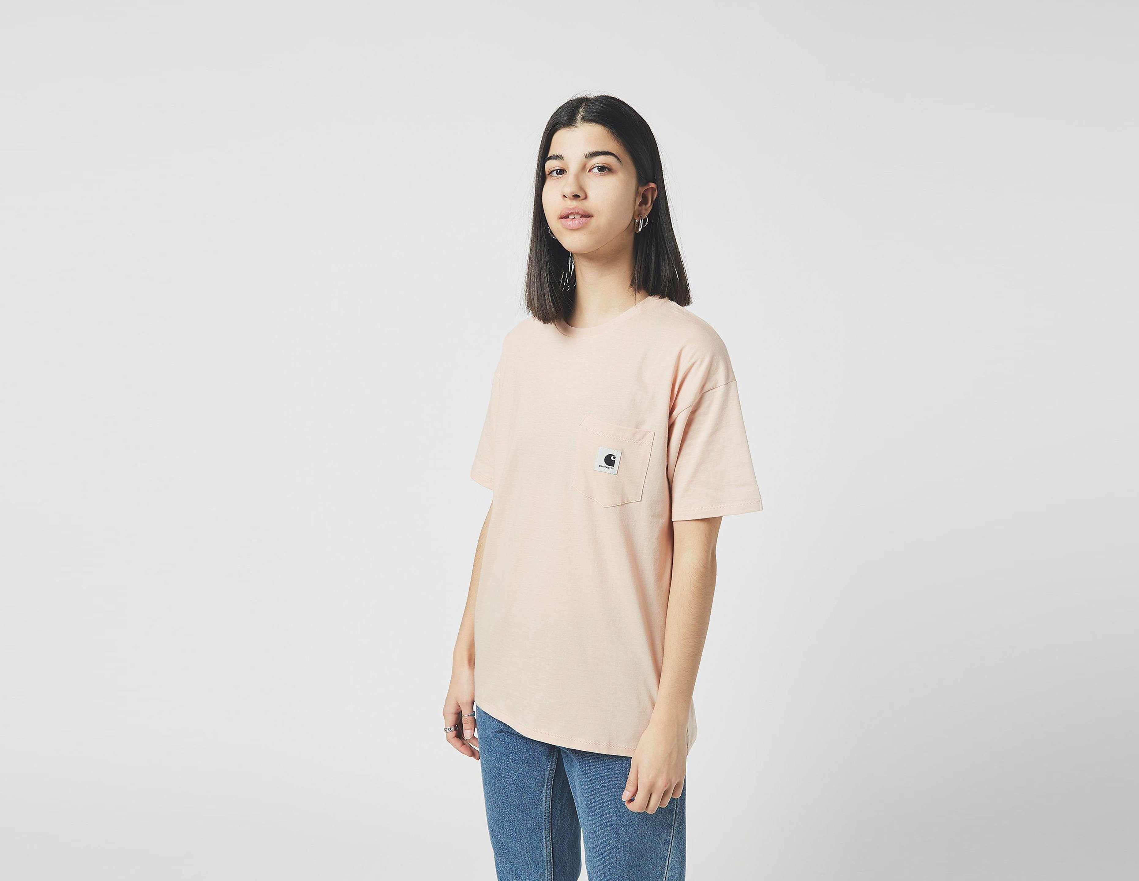 Carhartt WIP T-Shirt Carrie Pocket, rose