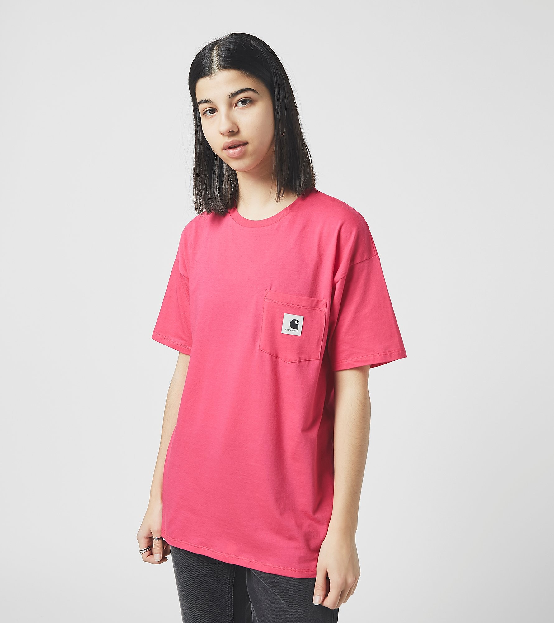 Carhartt WIP Carrie Pocket T-Shirt, rose