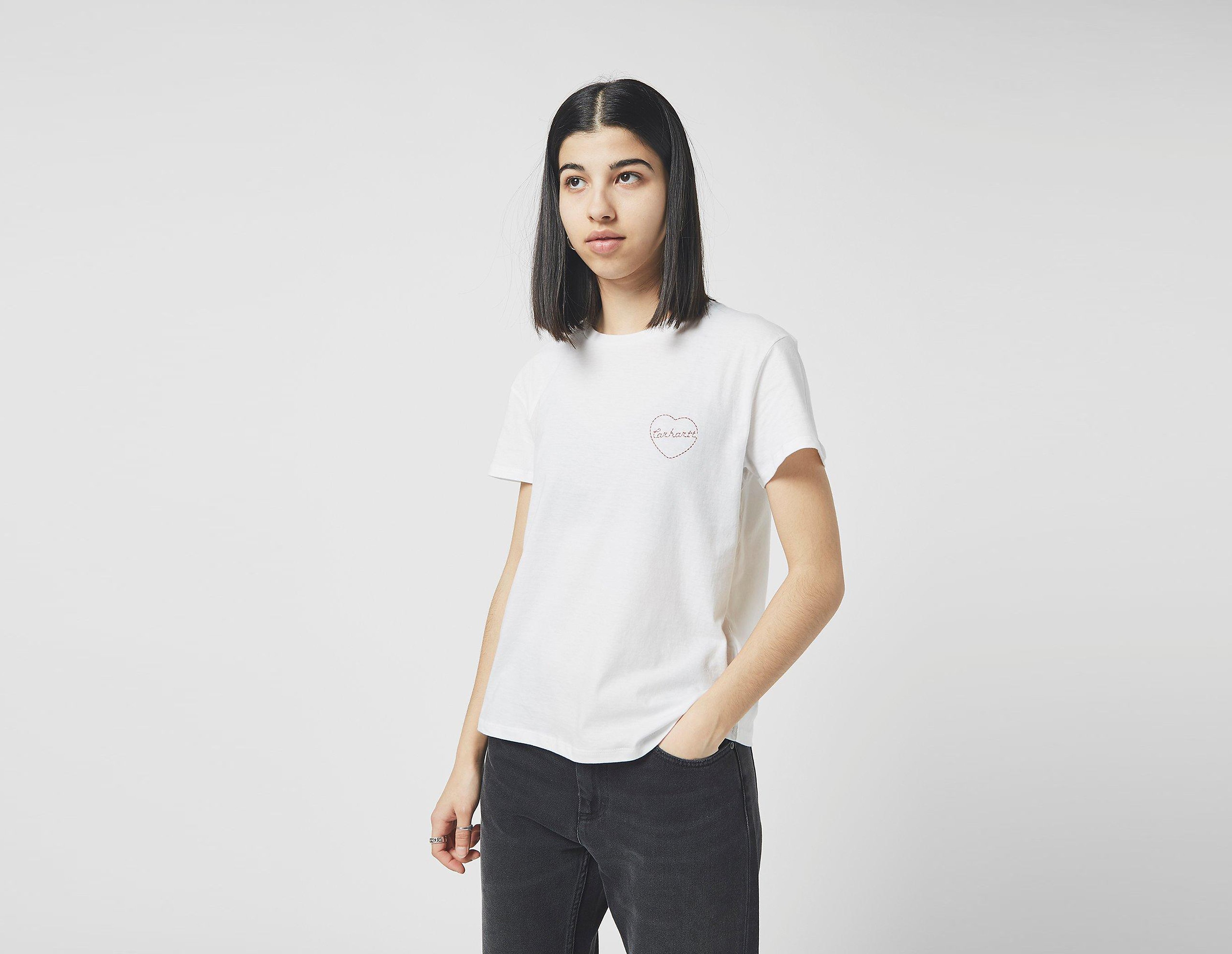 Carhartt WIP T-Shirt Tilda Heart, blanc