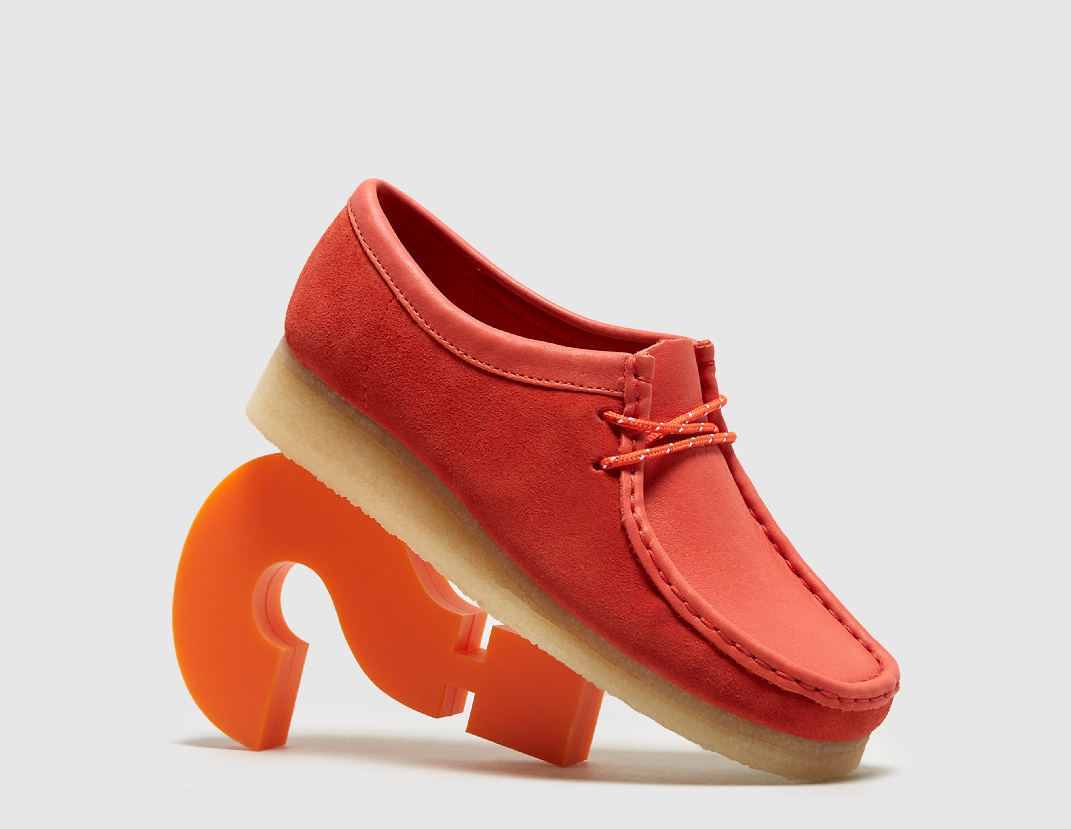 Clarks Originals Wallabee Donna, rosso