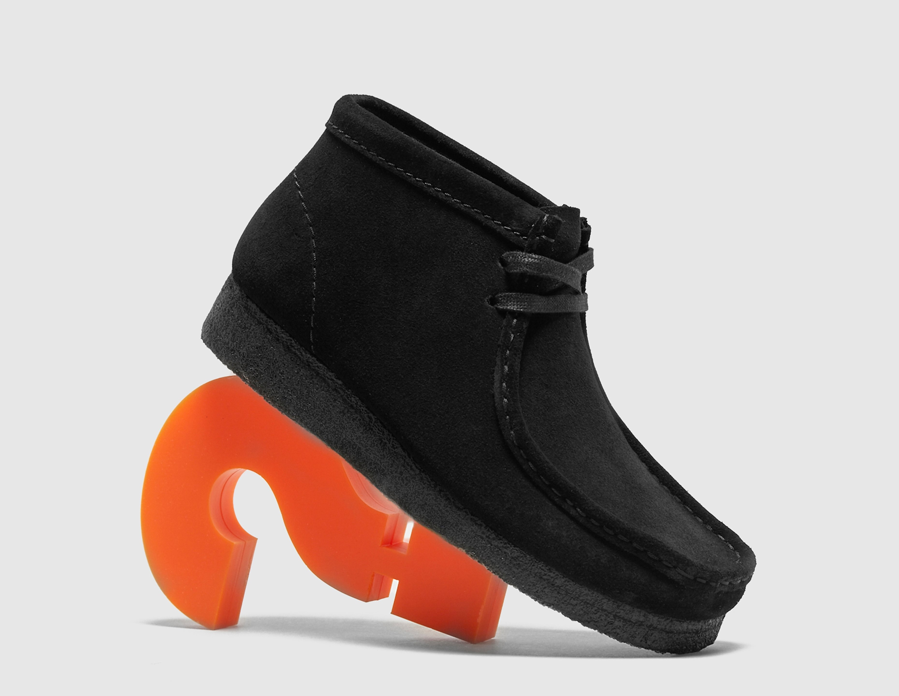Clarks Originals Wallabee Boot Donna, nero