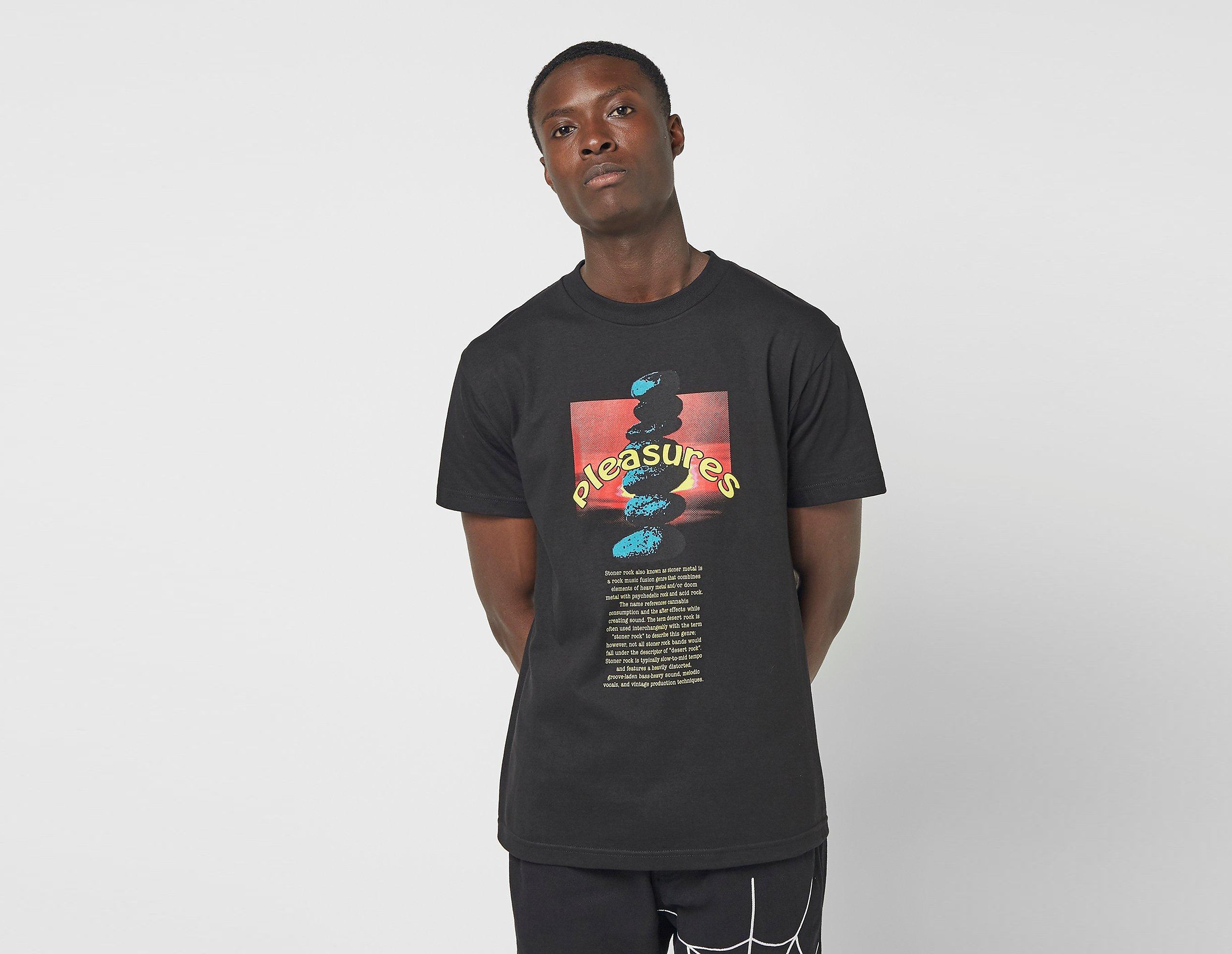 Pleasures T-Shirt Stone, noir