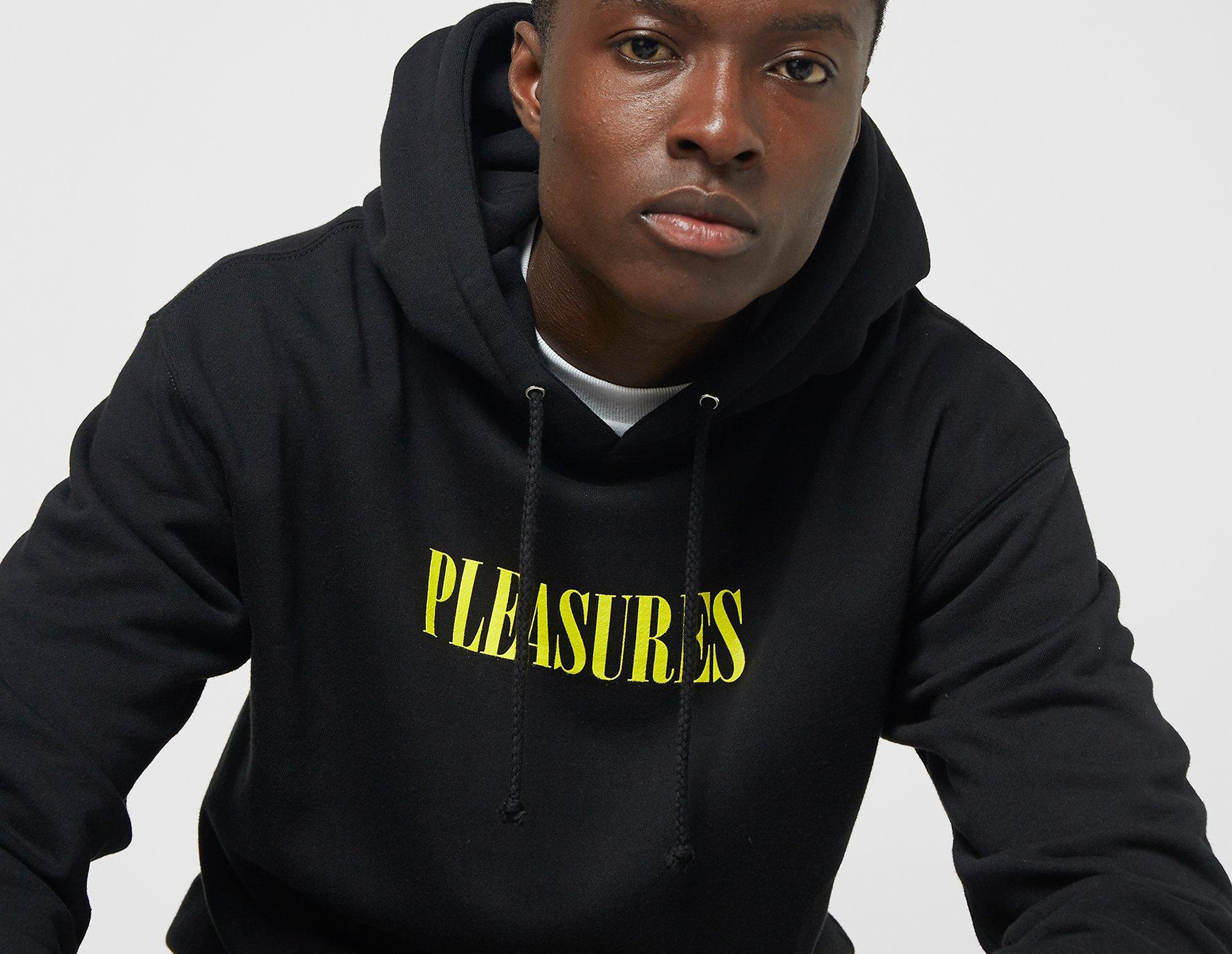 Pleasures Sweat à Capuche Help, noir