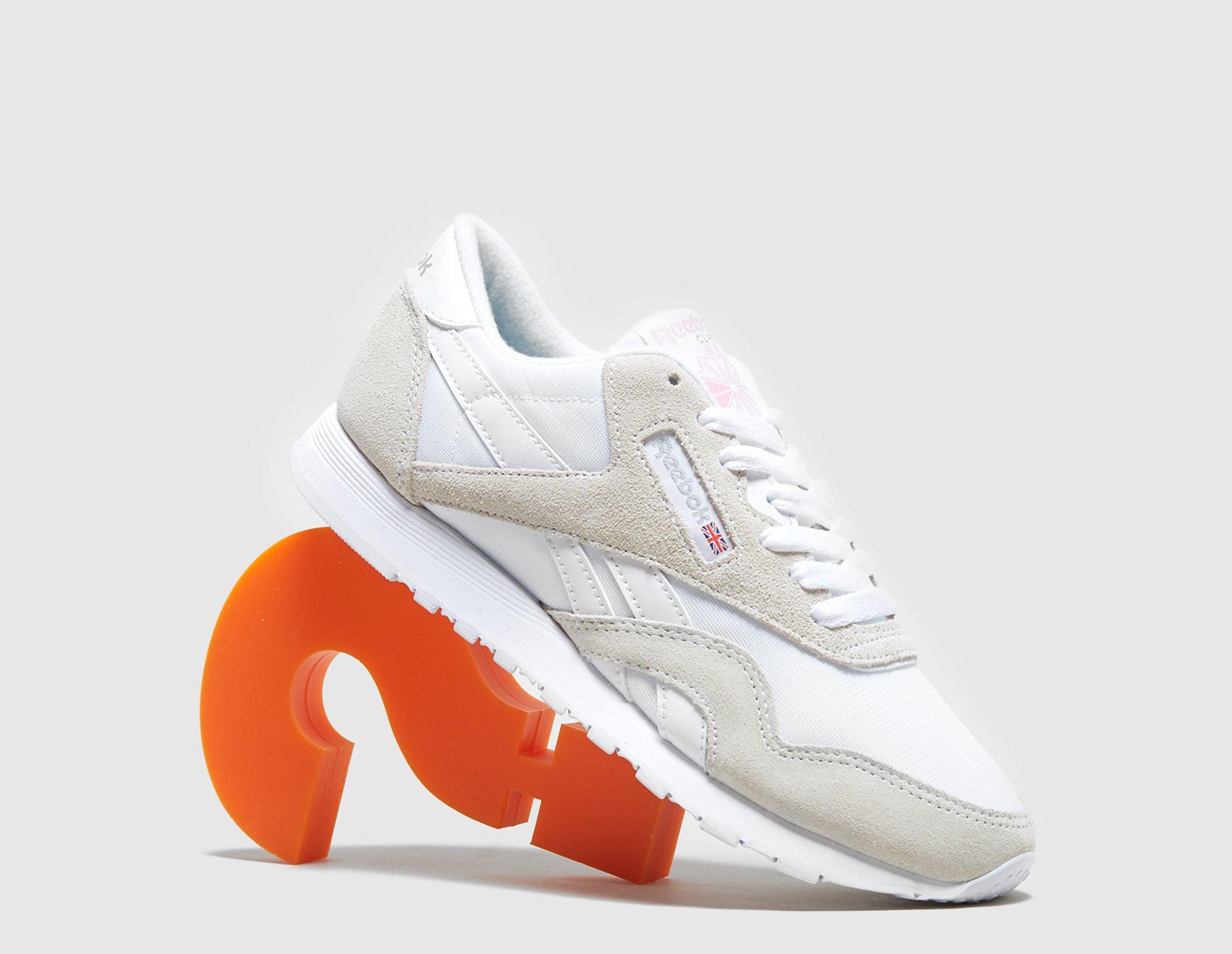 Reebok Classic Nylon Femme, blanc
