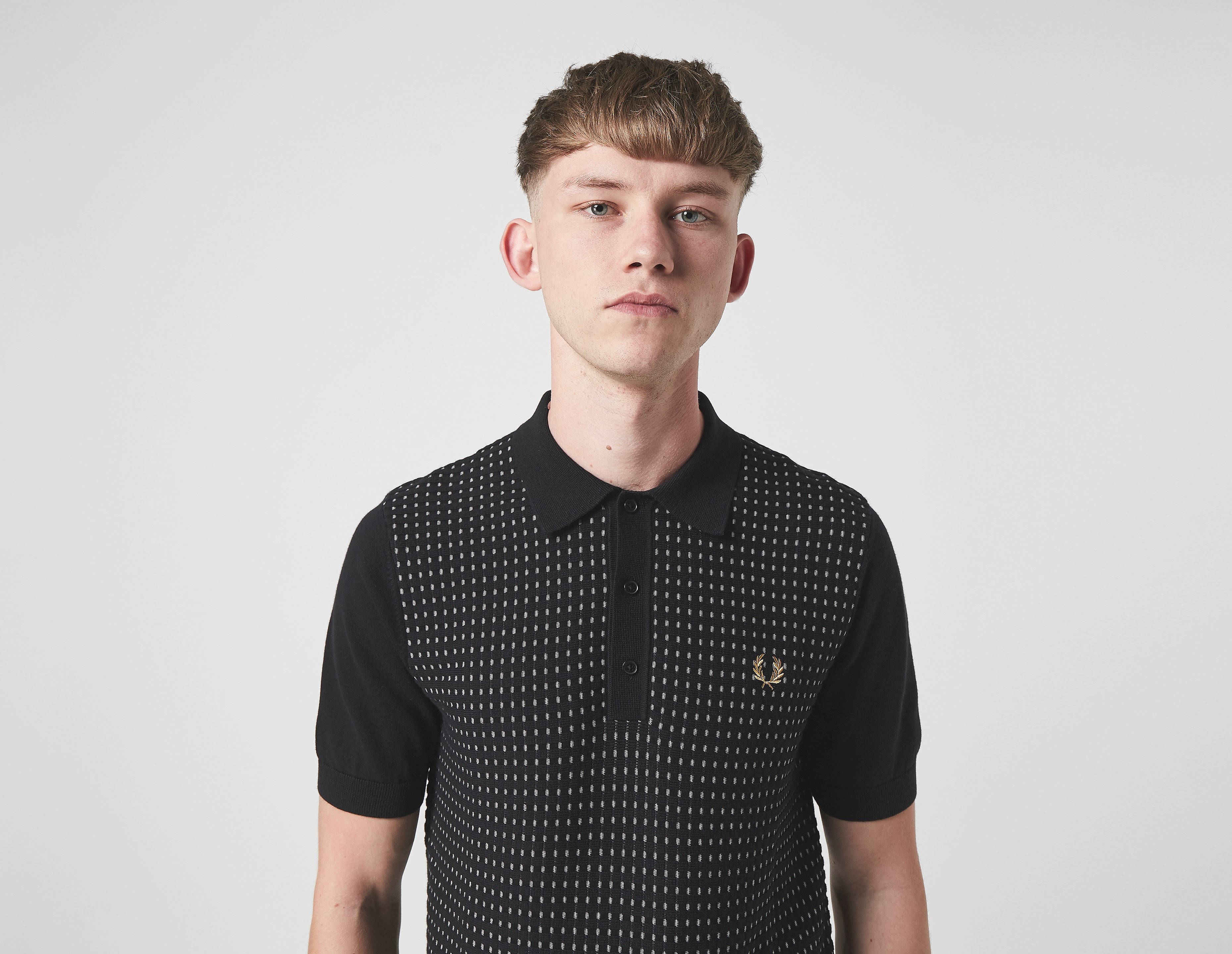 Fred Perry Polo en Tricot Texturé
