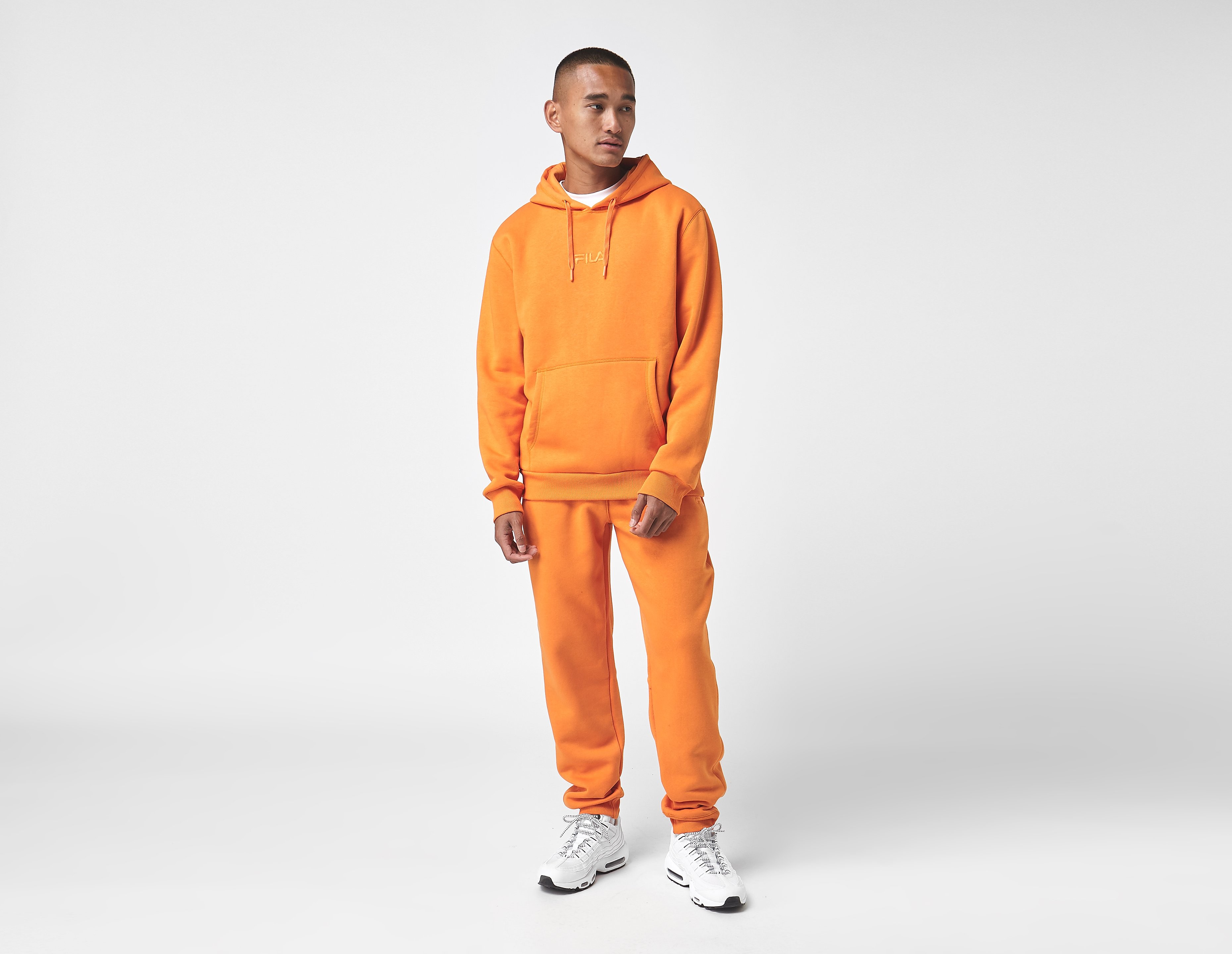 Fila Logo Hoodie, arancione