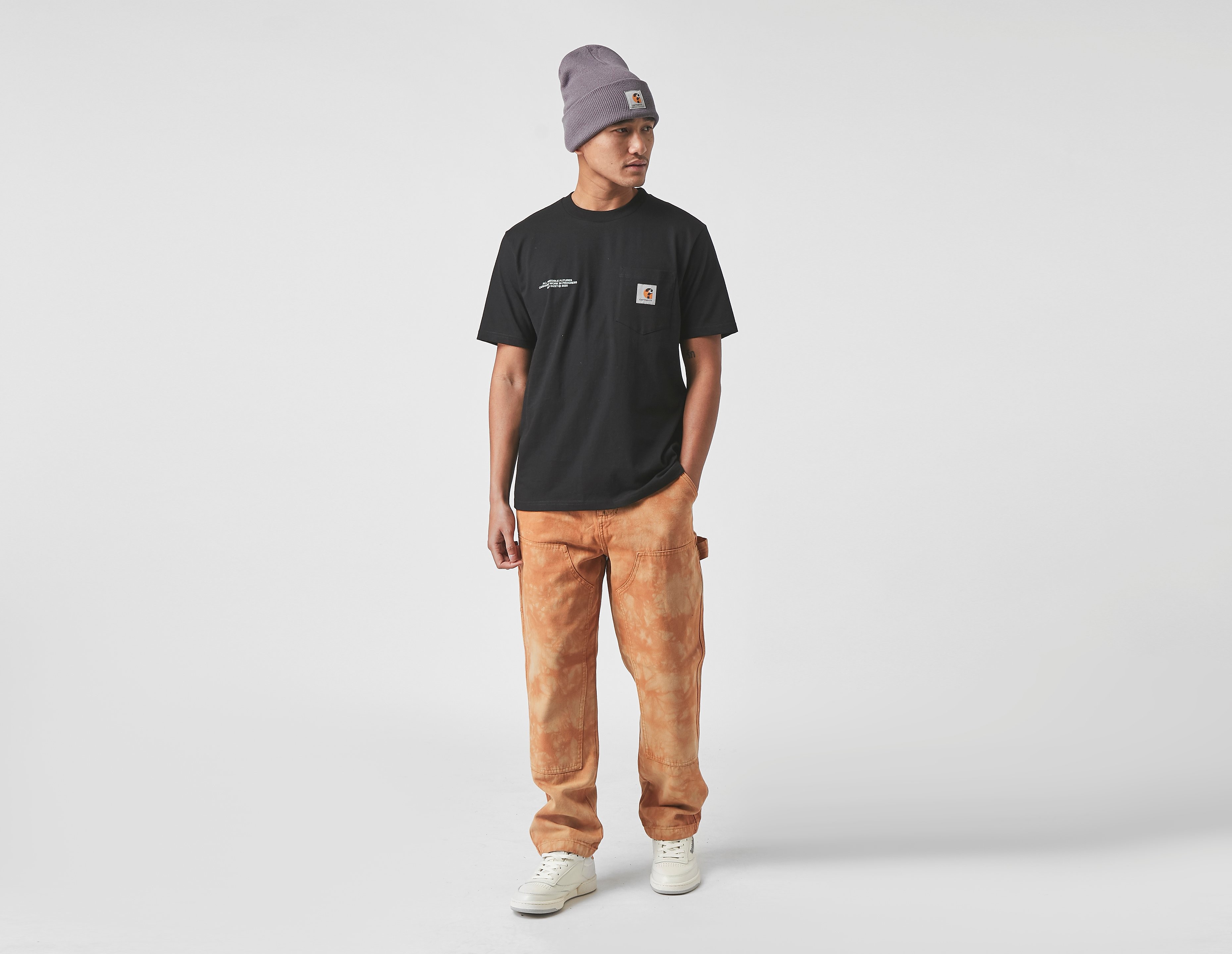 Stussy Pantalon de Travail Teint