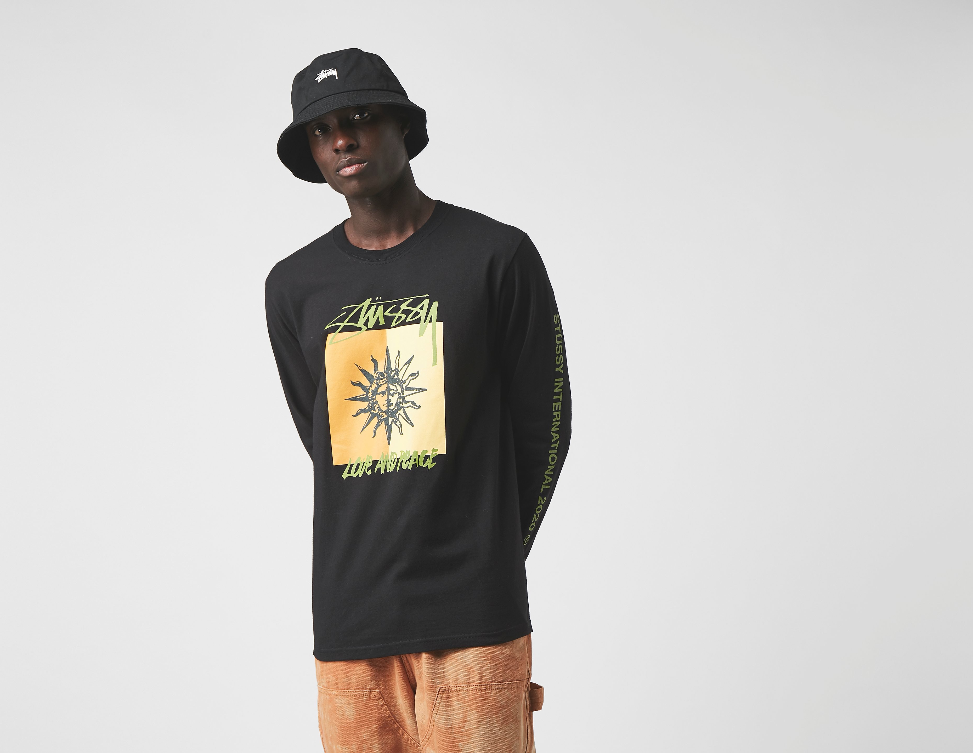 Stussy Maglietta a maniche lunghe Love And Peace