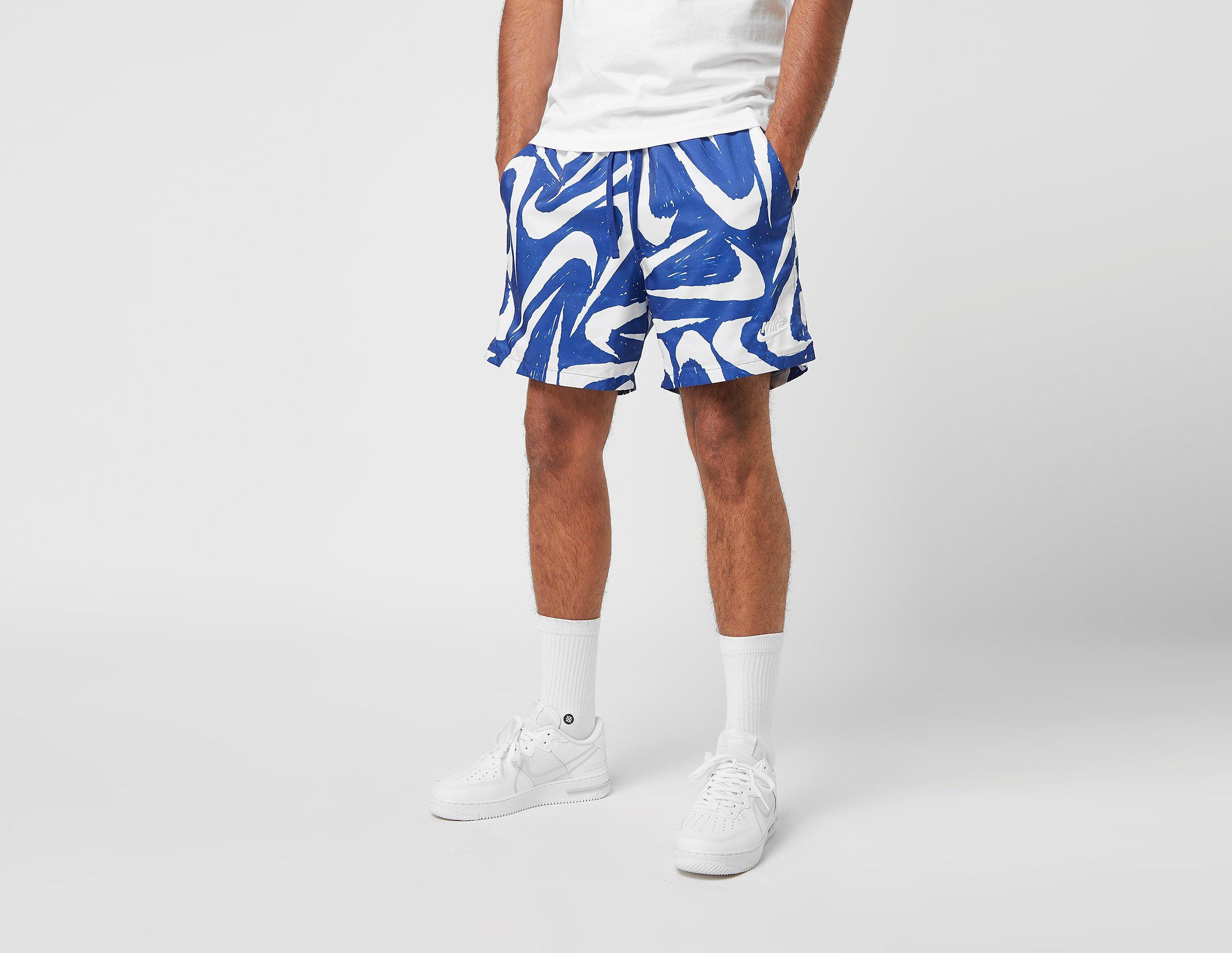 Nike Short de Bain Flow AOP, bleu
