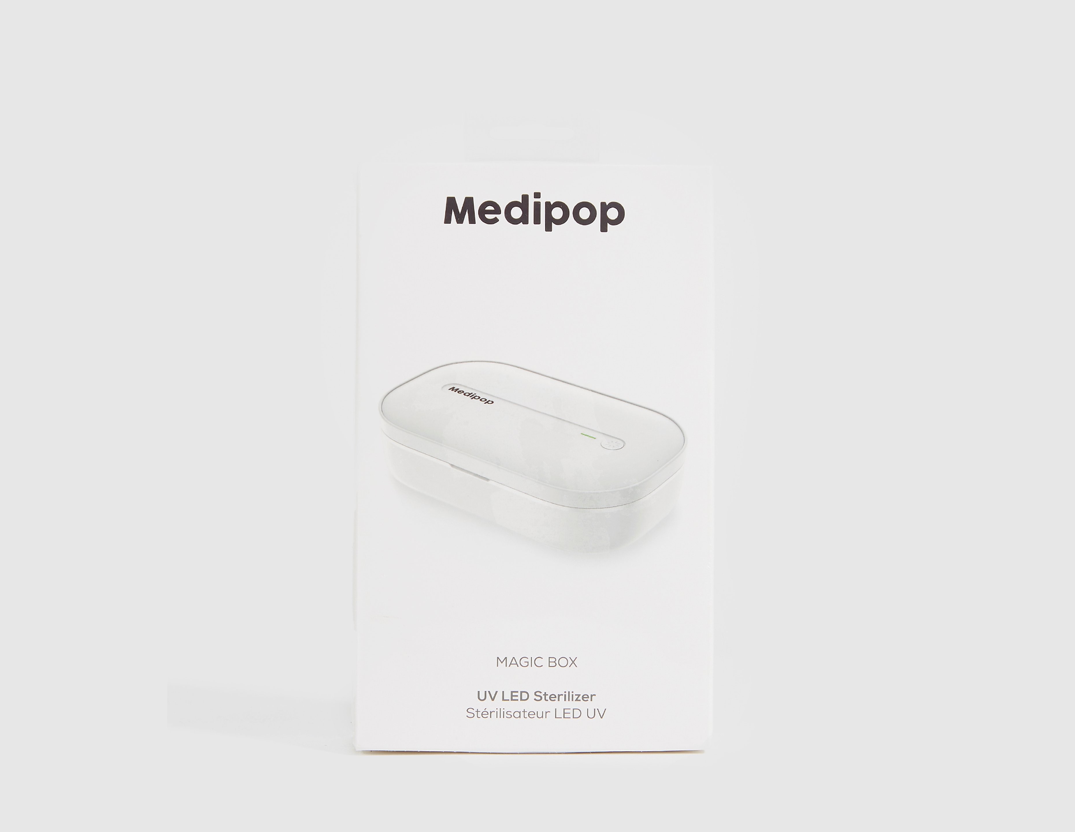 Medipop Magic Box UV LED Steriliser, blanc
