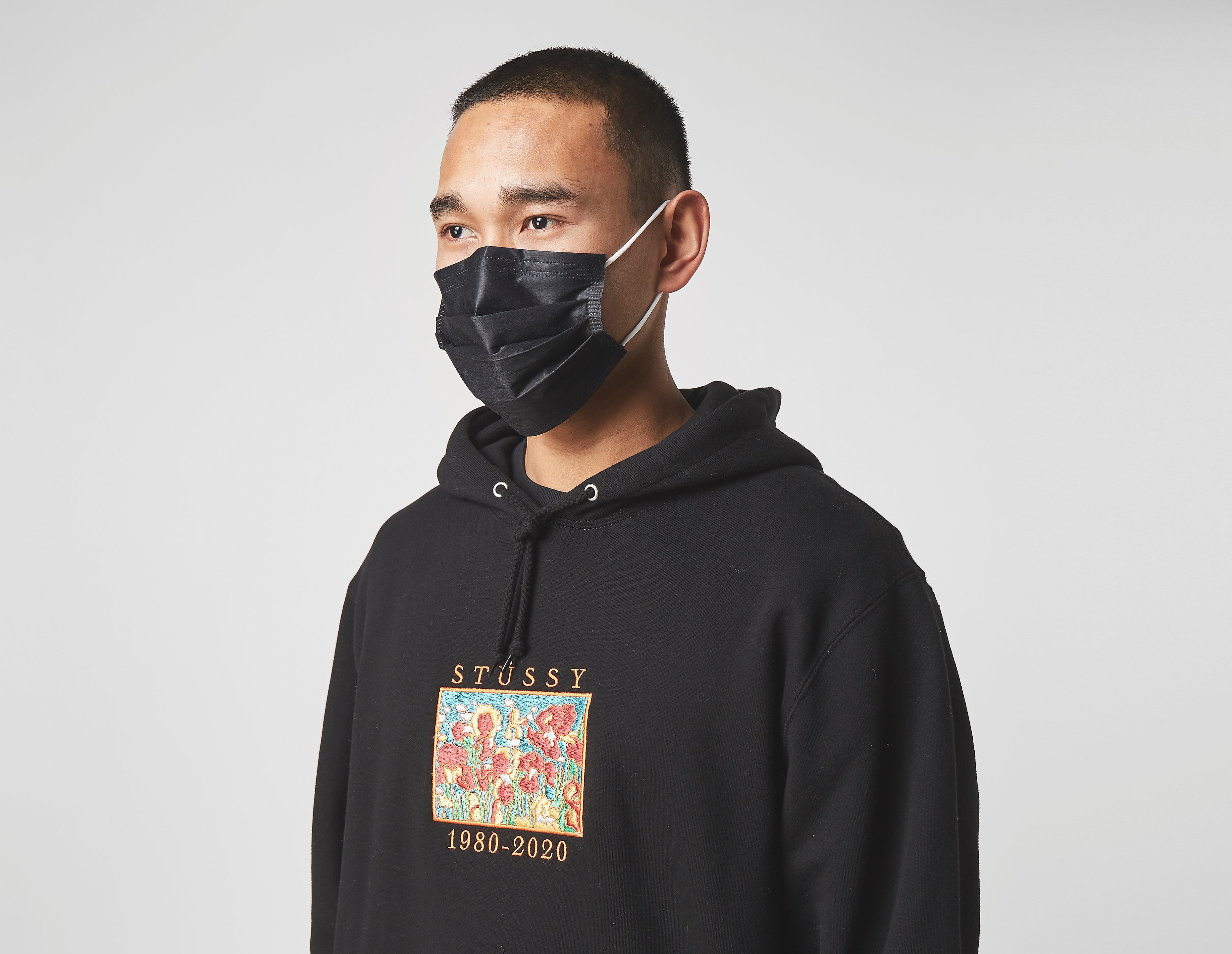 Medipop 5 Pack Disposable D Face Coverings, noir