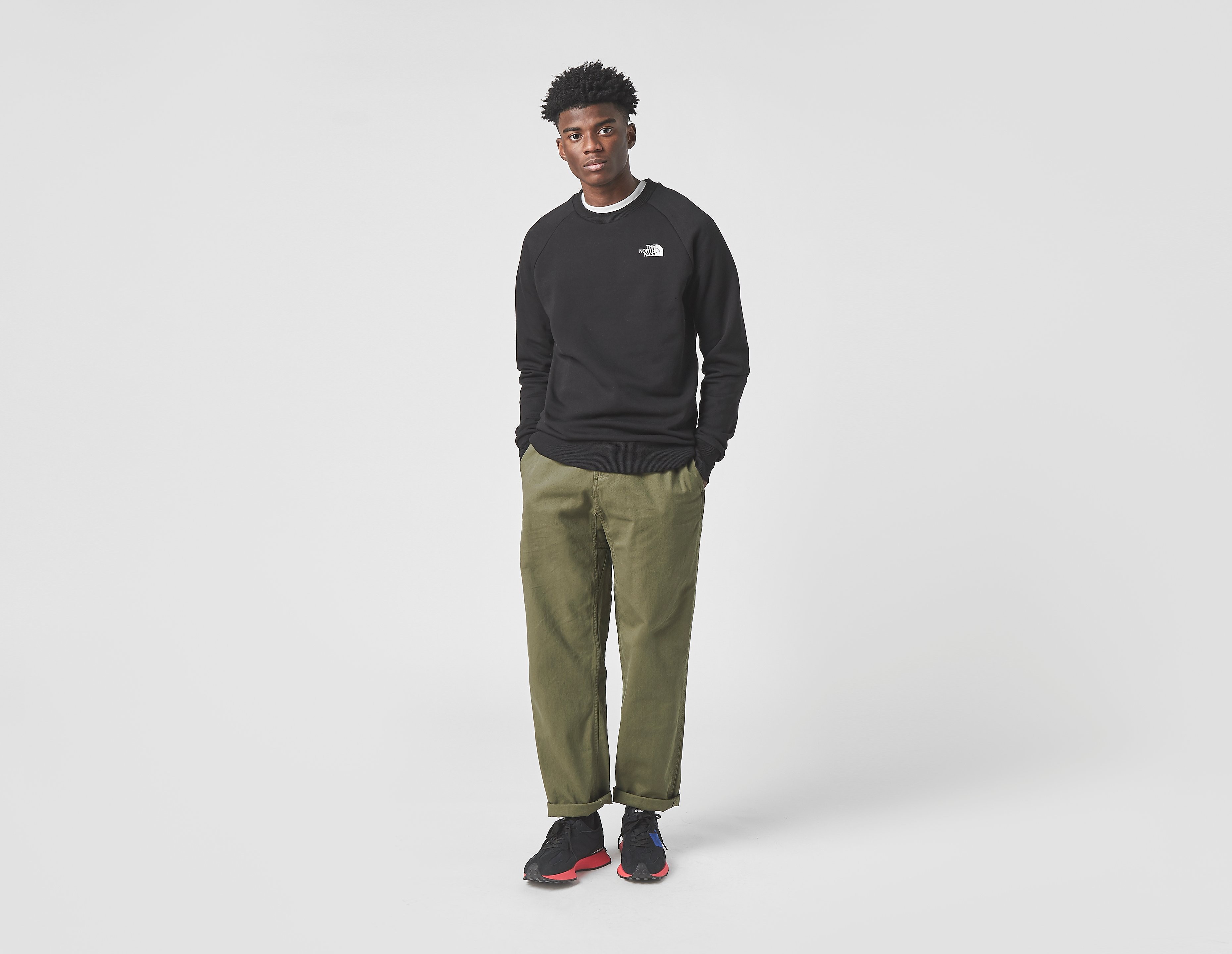 The North Face Raglan Redbox Crew Sweatshirt