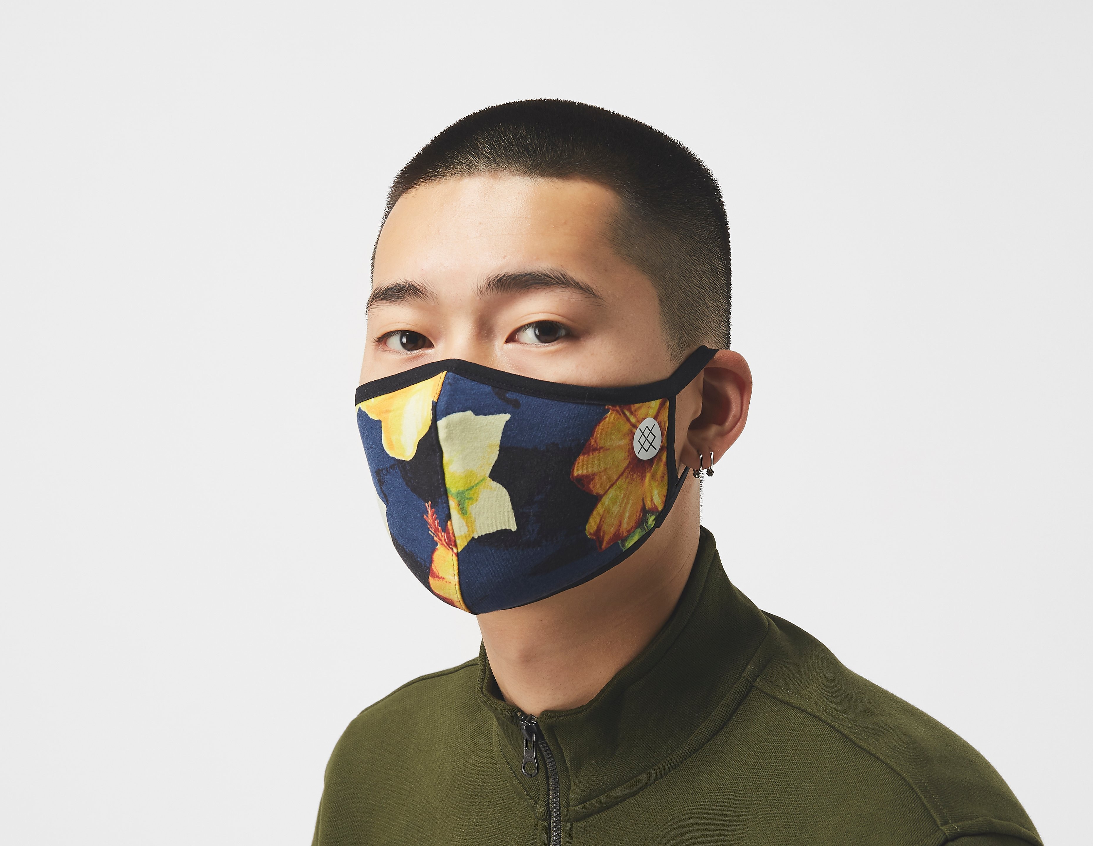 Stance Hibiscus Smear Face Covering, multicolore
