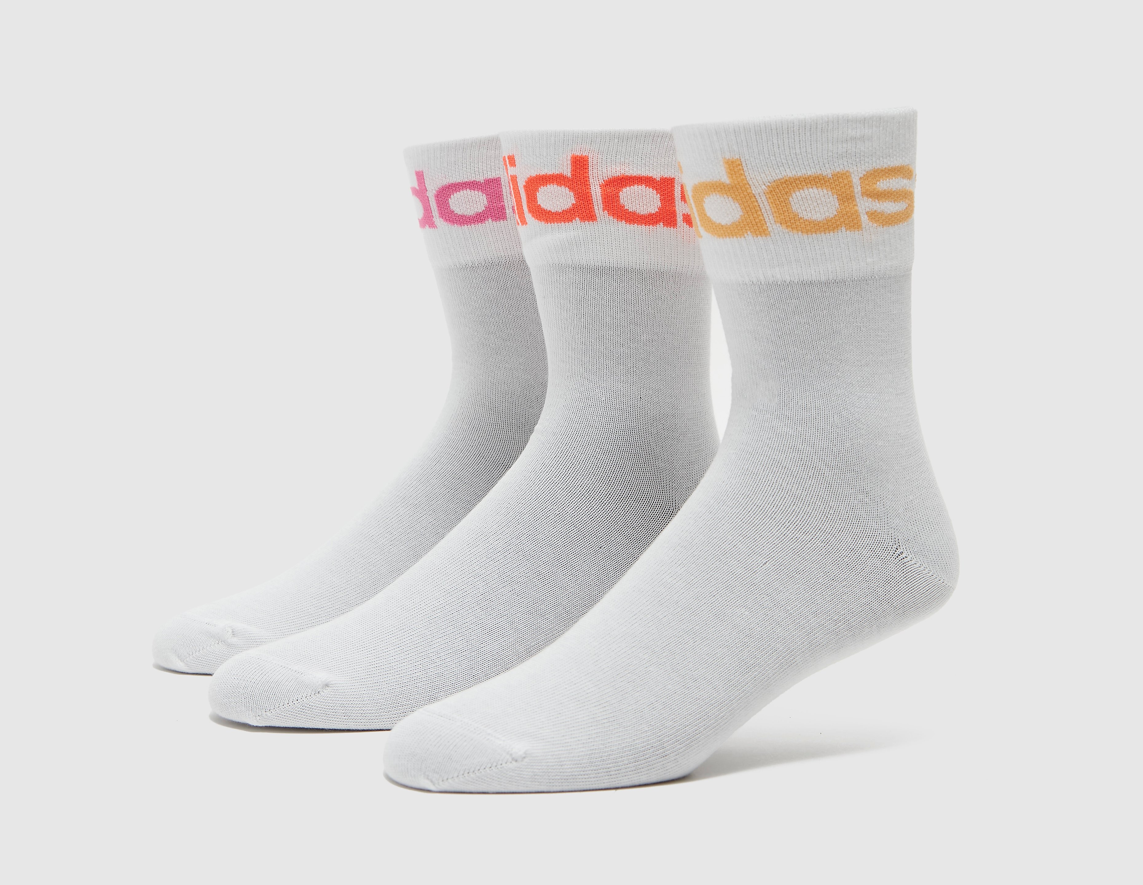Adidas Originals Fold-Cuff Crew Socks 3-Pack